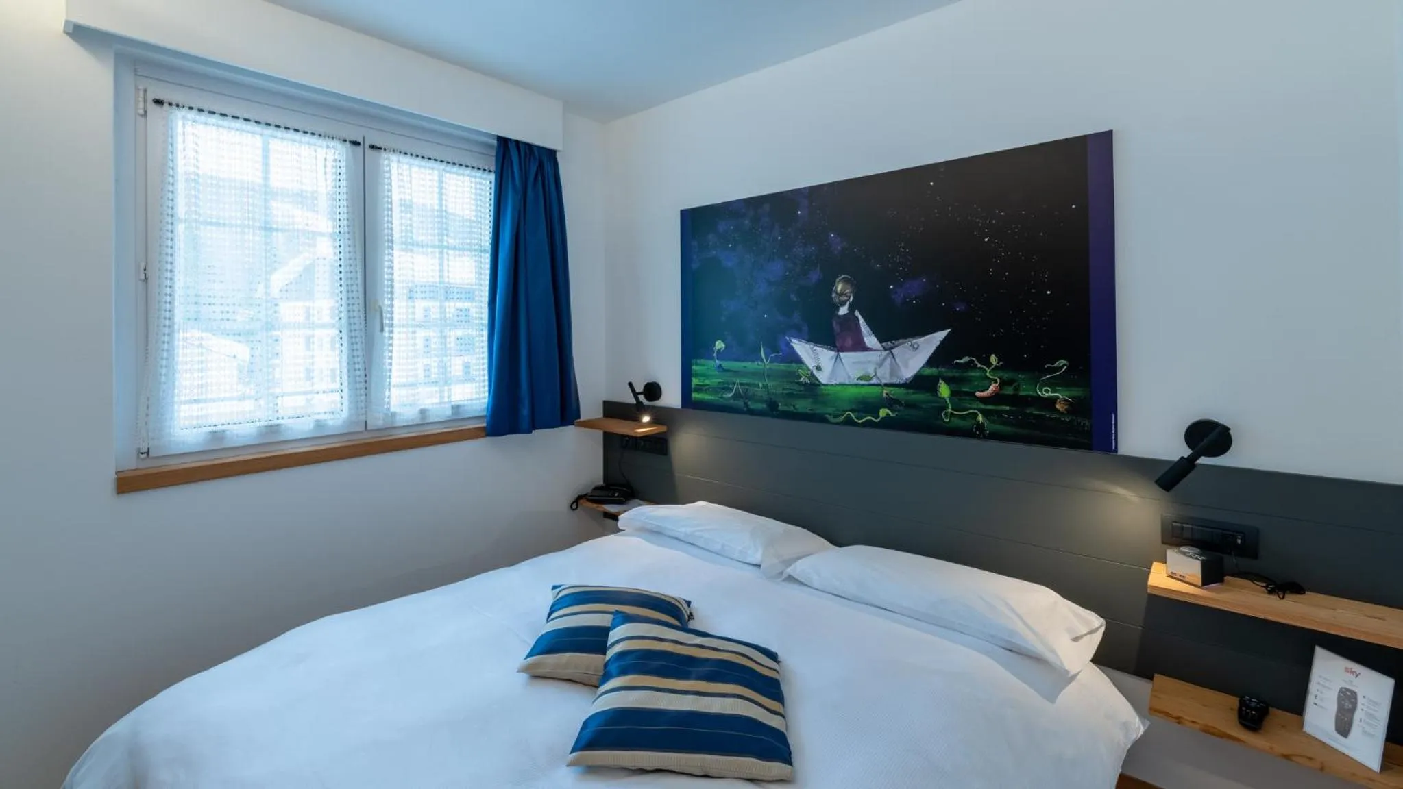 Bed in Sport Hotel Alpina