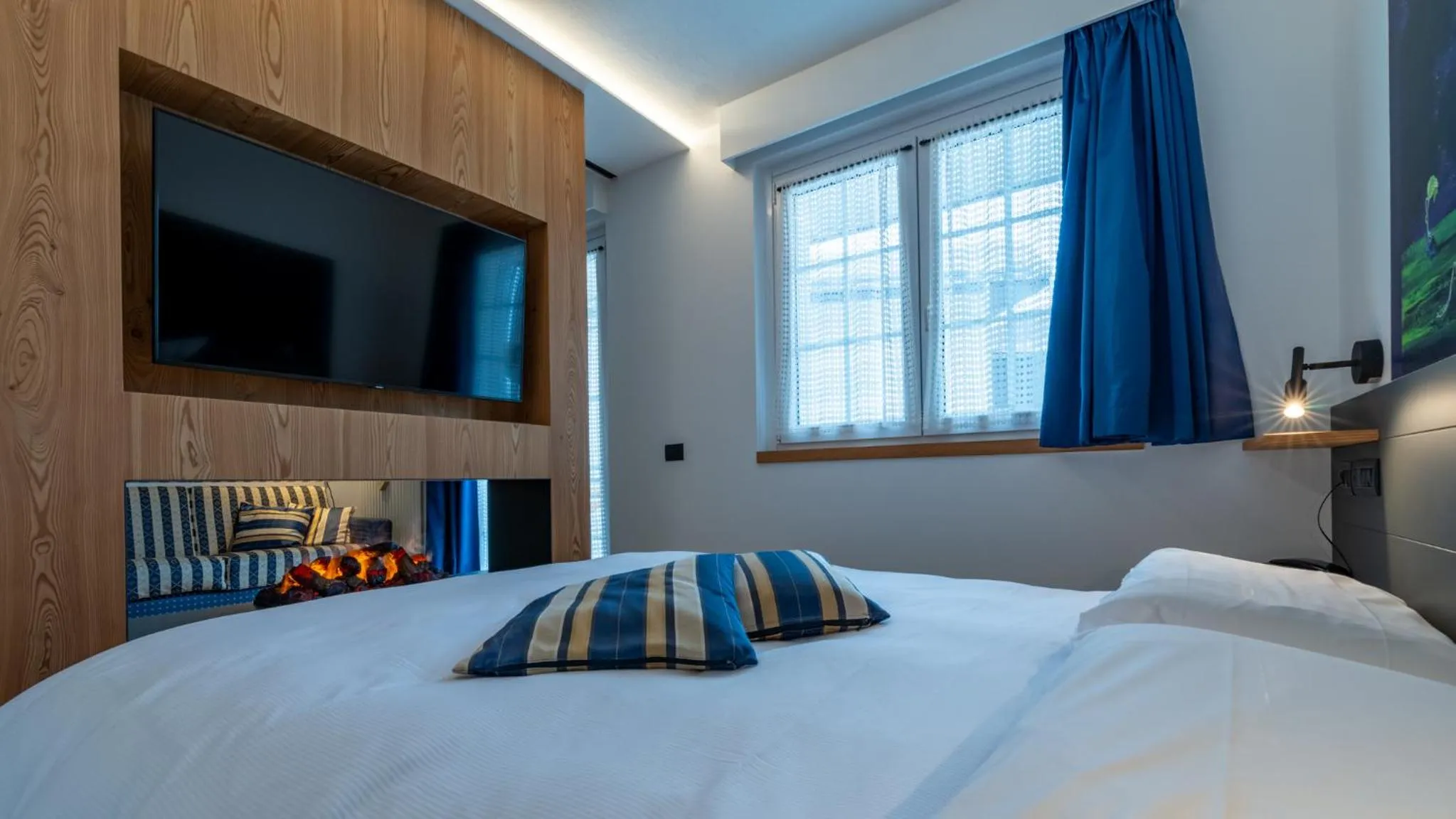 Bed in Sport Hotel Alpina