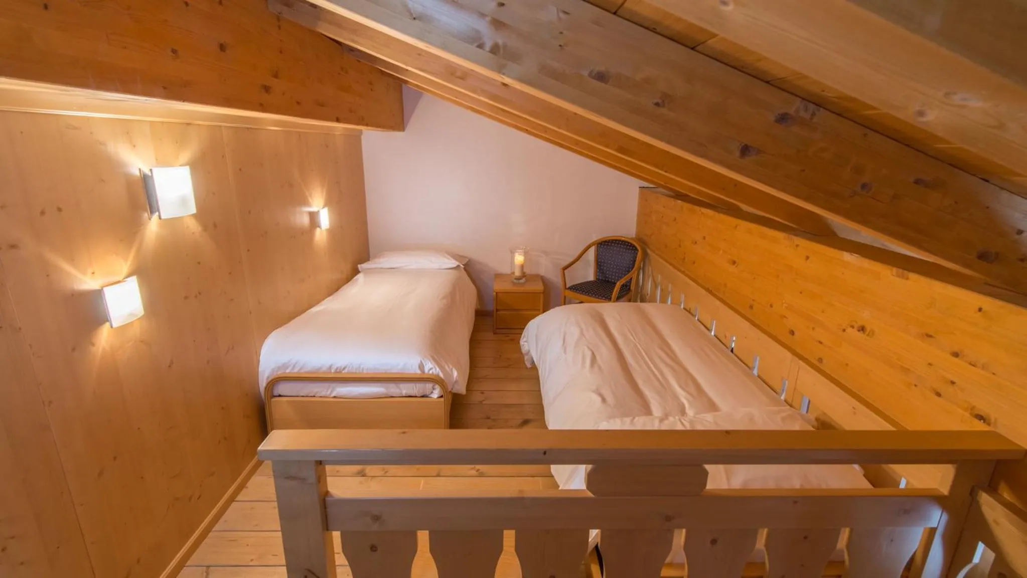 Bed in Sport Hotel Alpina