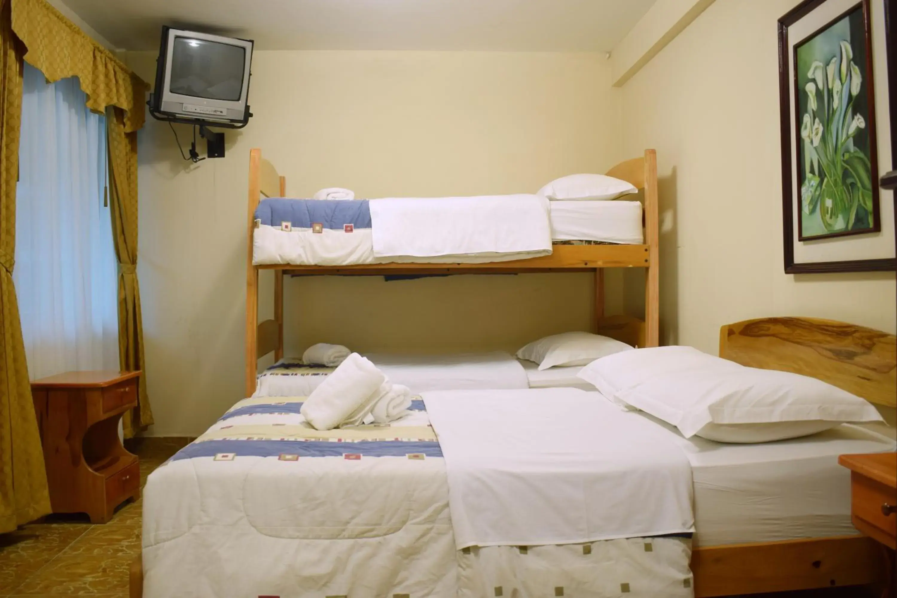 Bed in Meraki Hotel Bed in Meraki Hotel