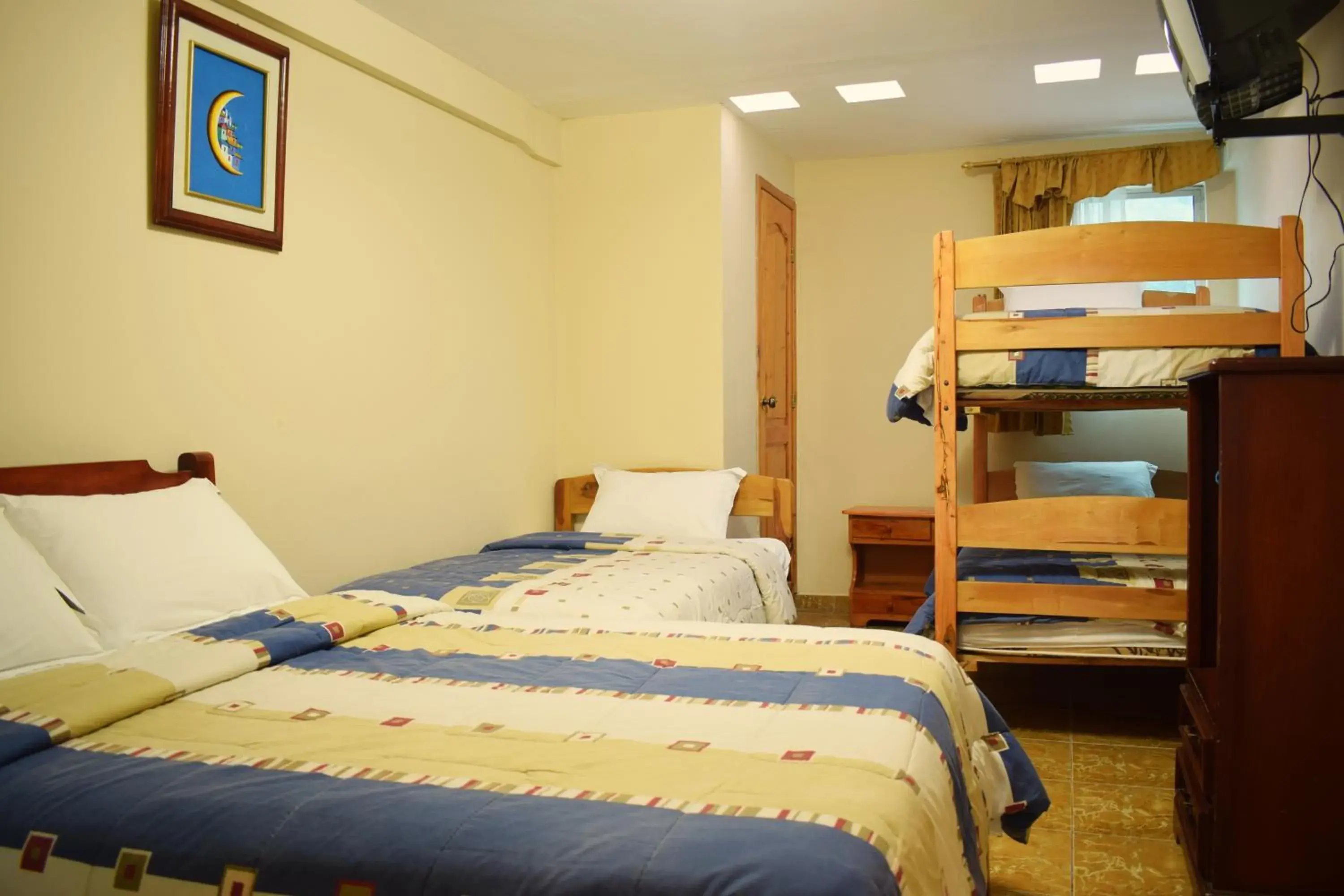 Bed in Meraki Hotel Bed in Meraki Hotel