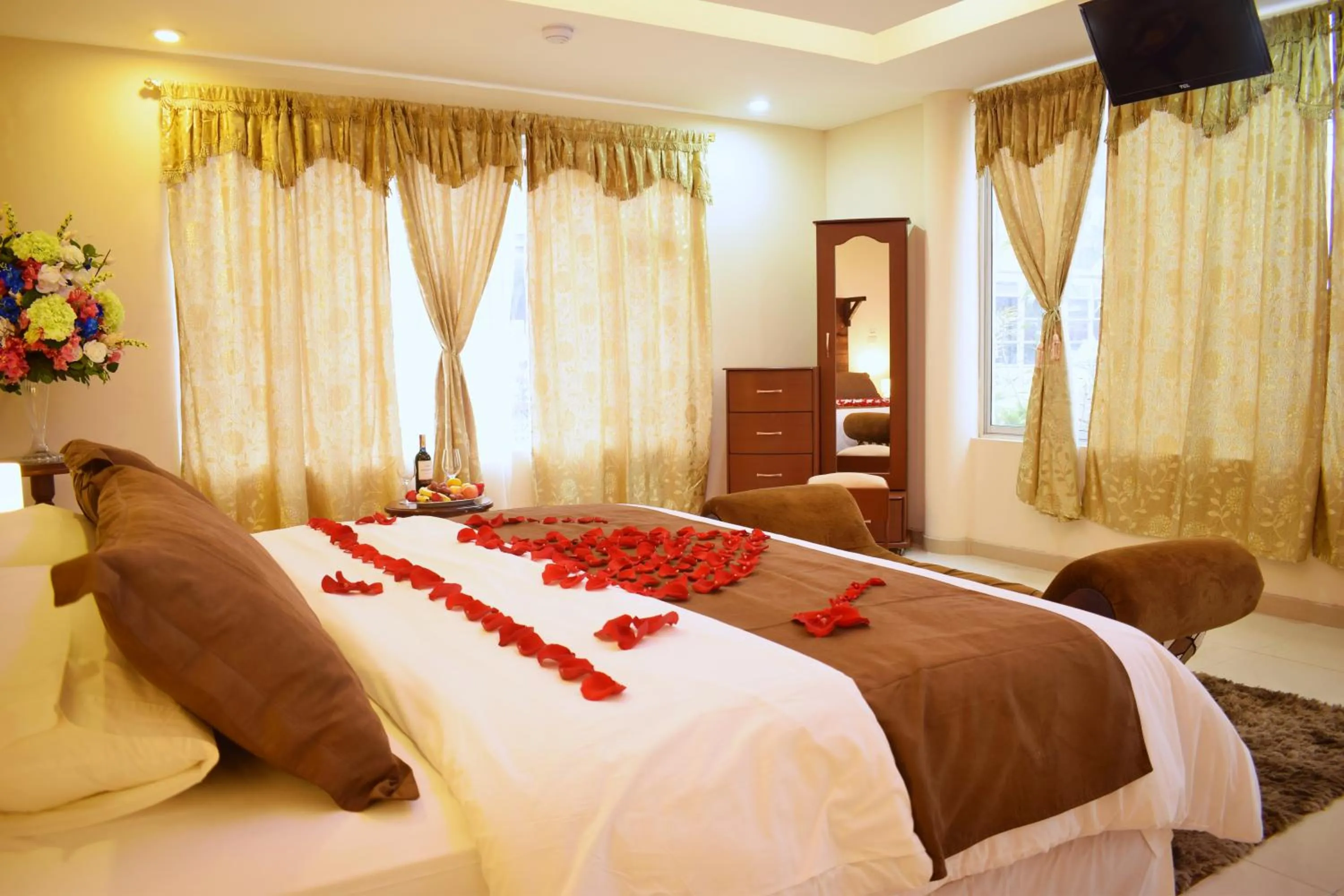 Bed in Meraki Hotel