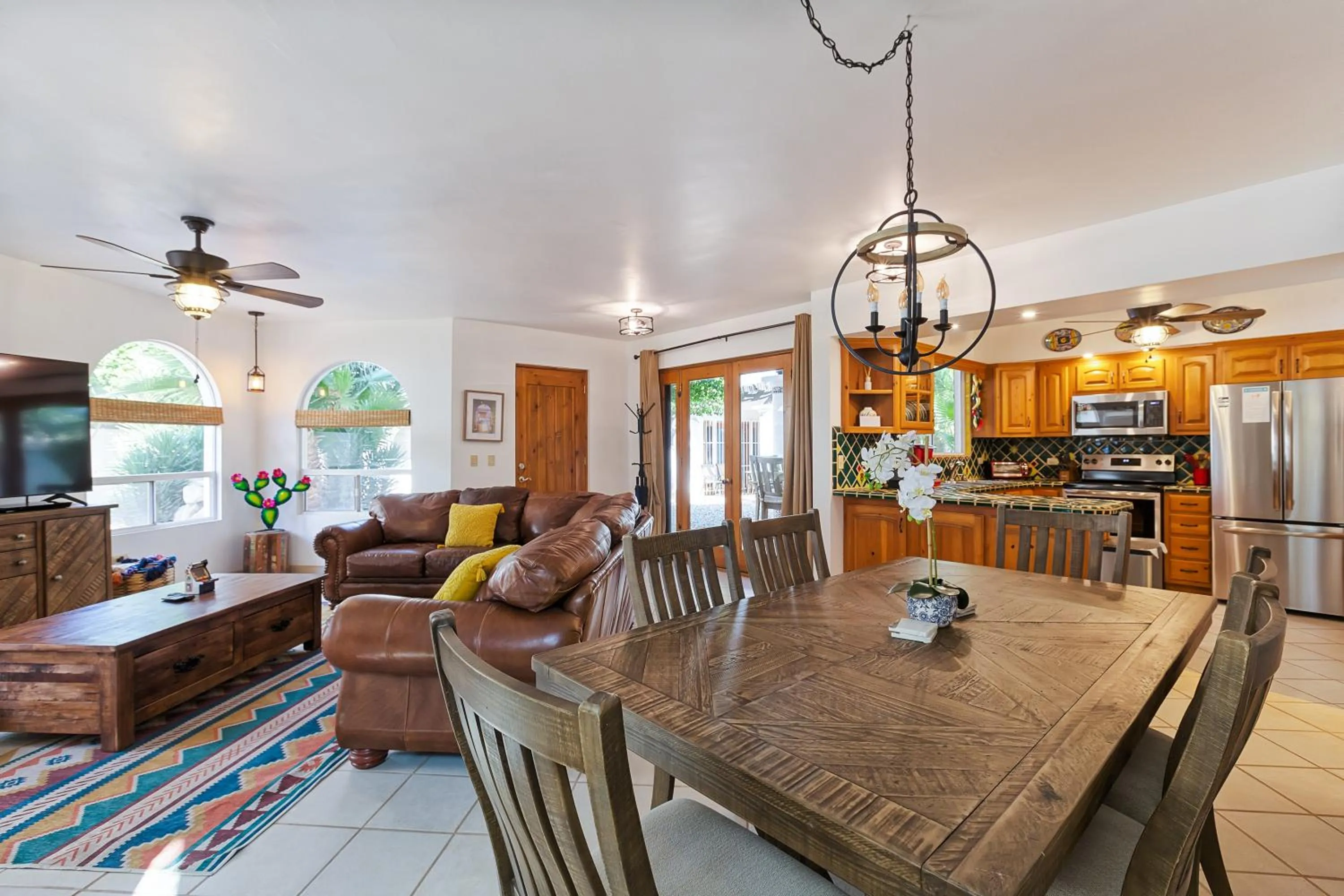 Dining area in Casita de Maria by Kivoya