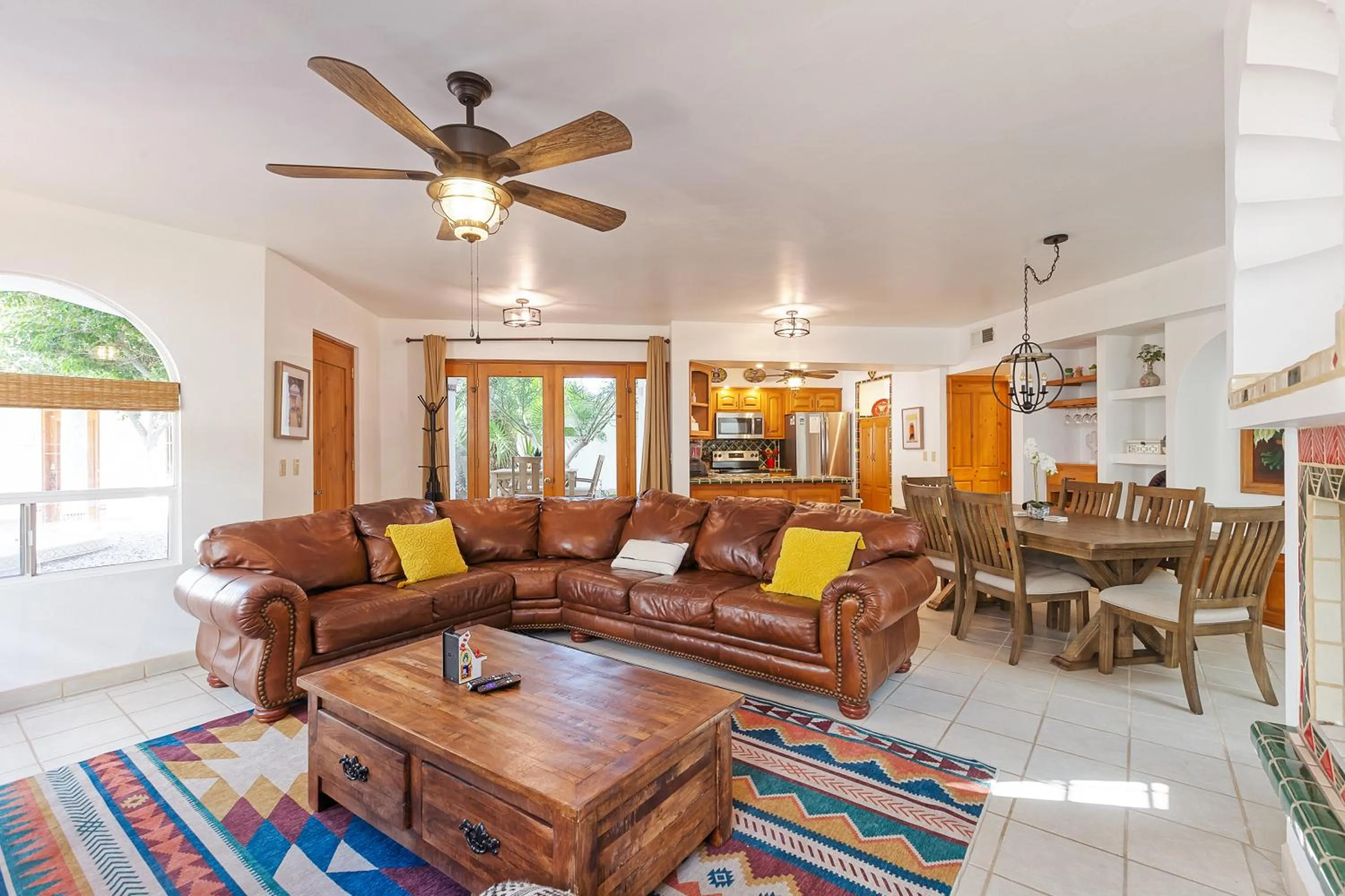 Living room in Casita de Maria by Kivoya