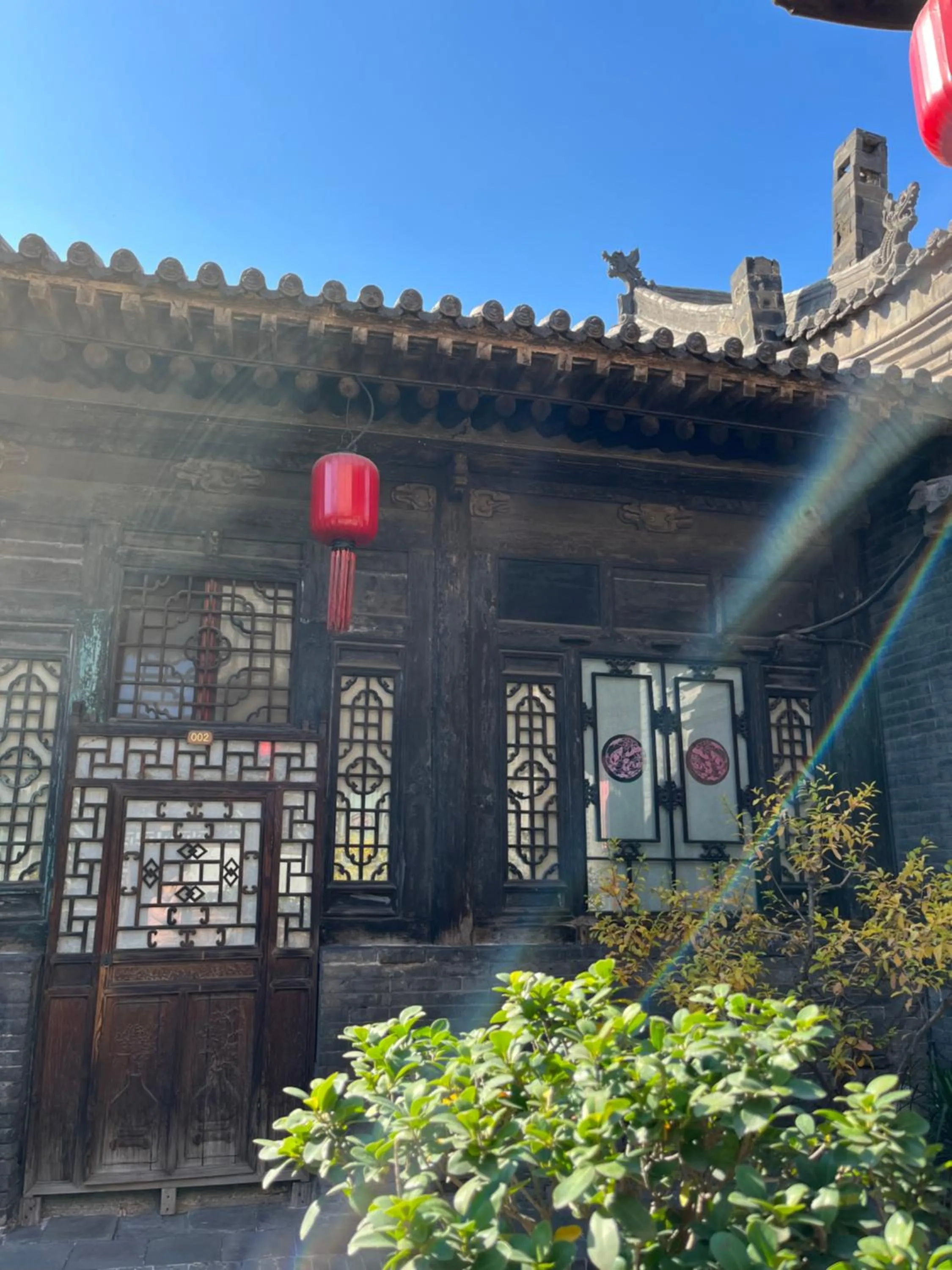 Garden view in Pingyao Yide Hotel