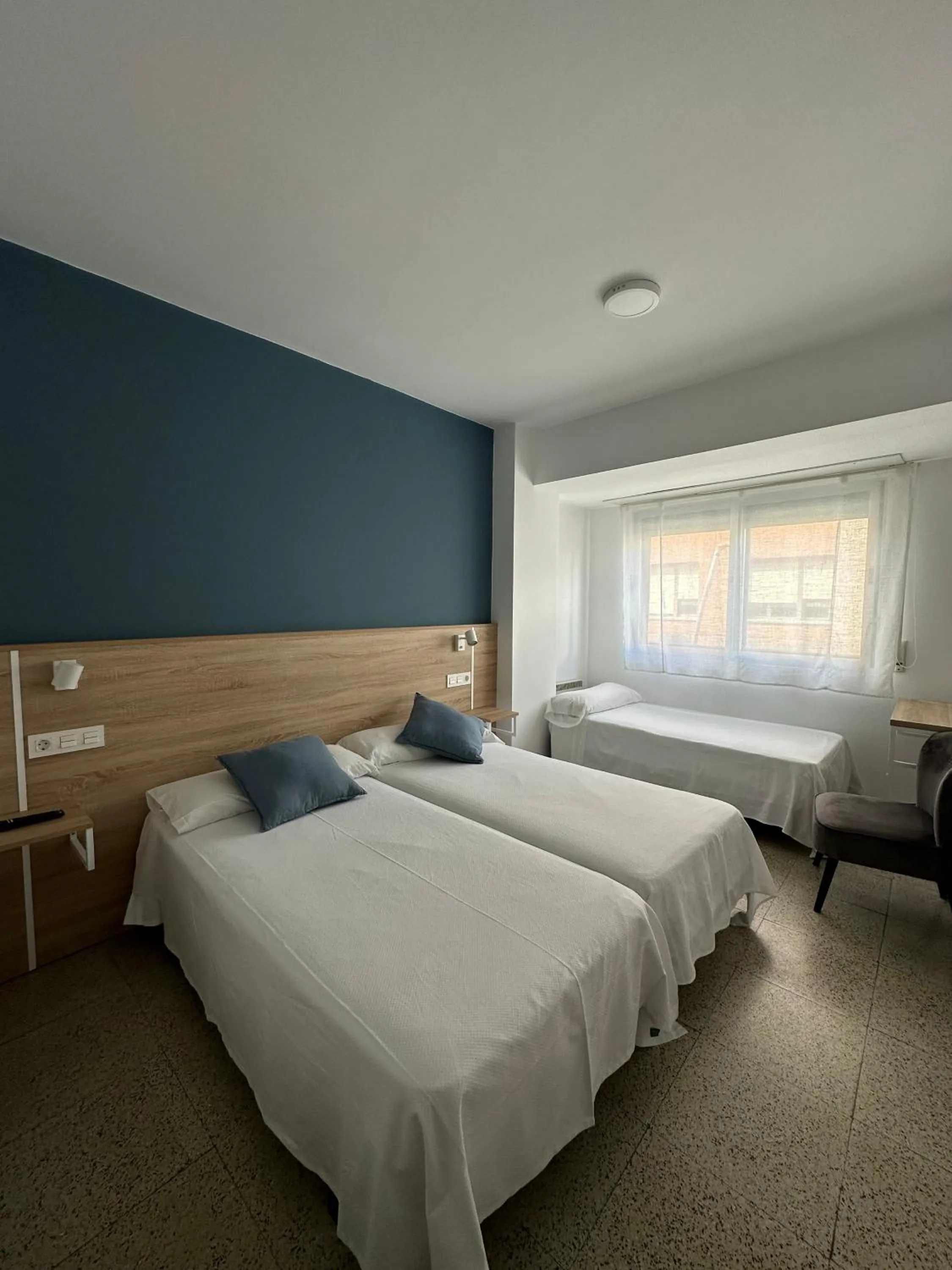 Bed in Hotel Angelito