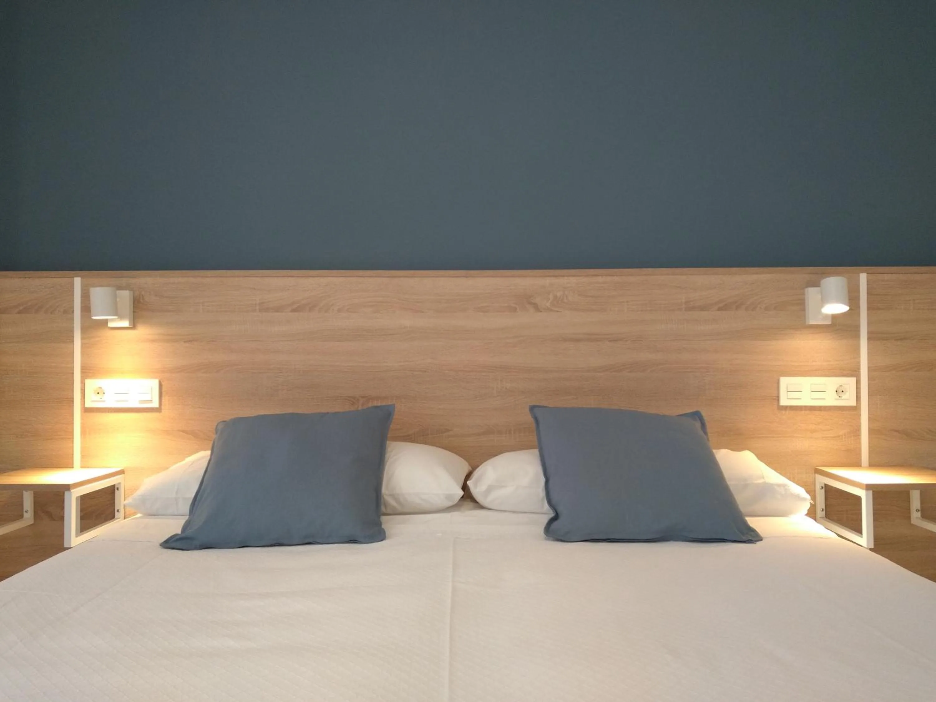 Bed in Hotel Angelito