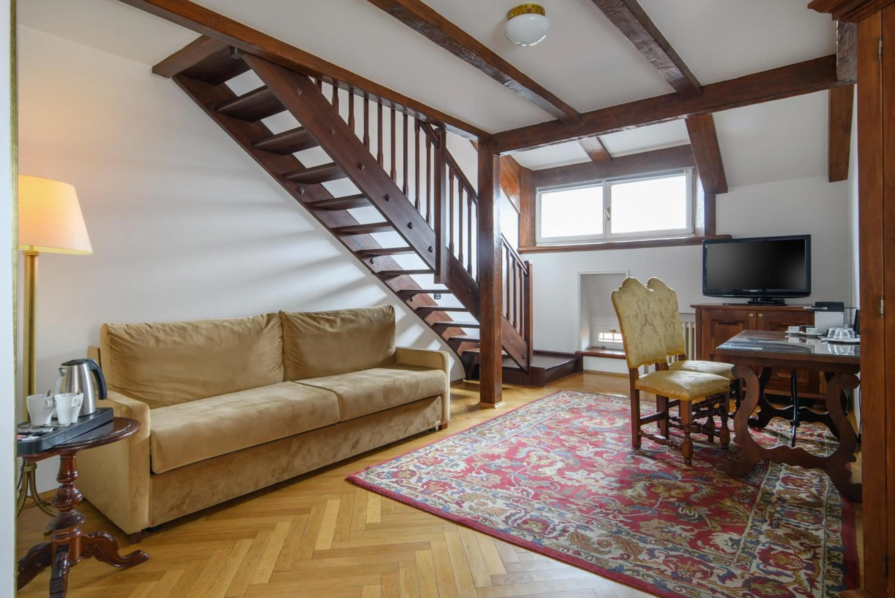Living room in Charles Bridge Palace