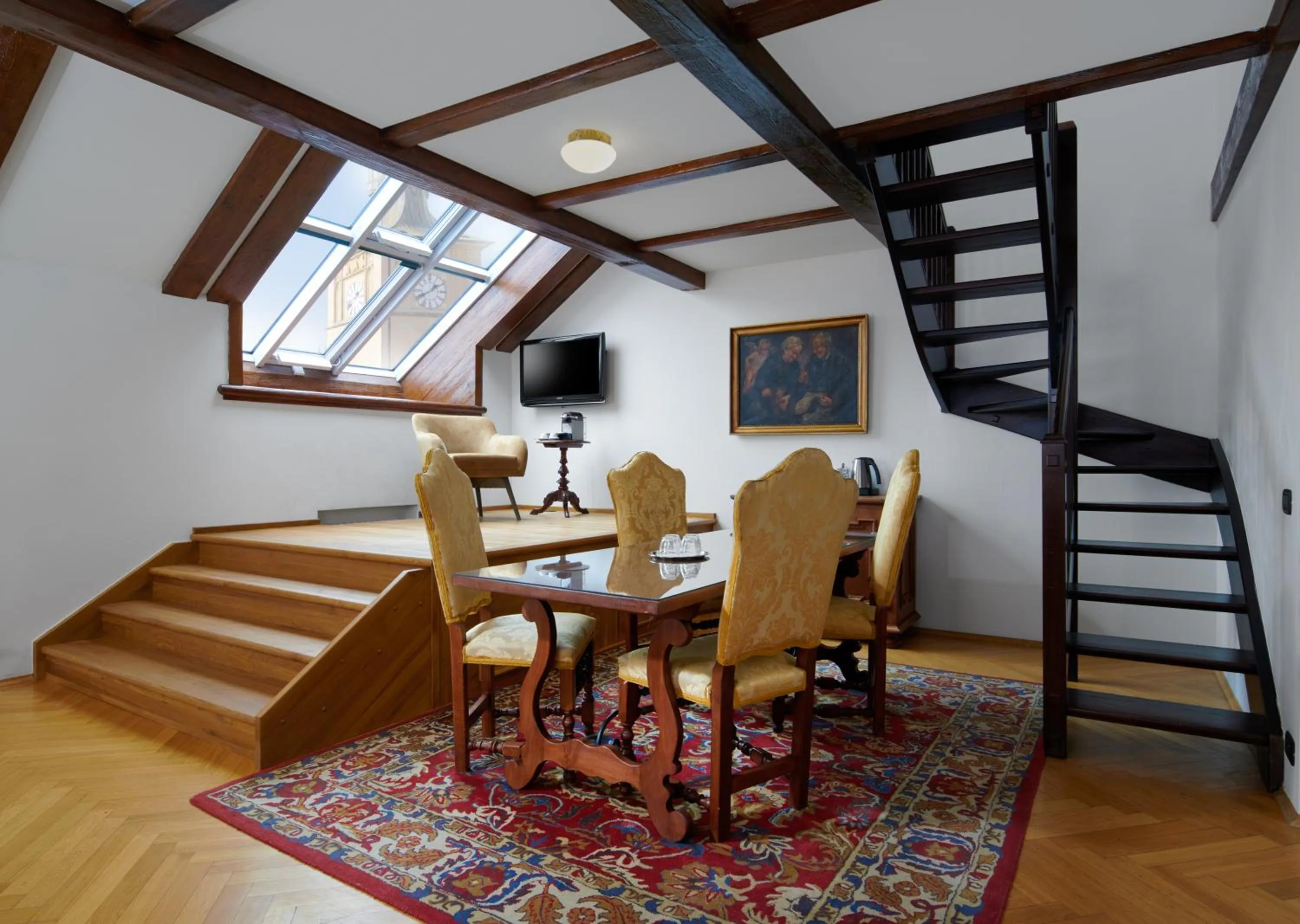 Living room in Charles Bridge Palace