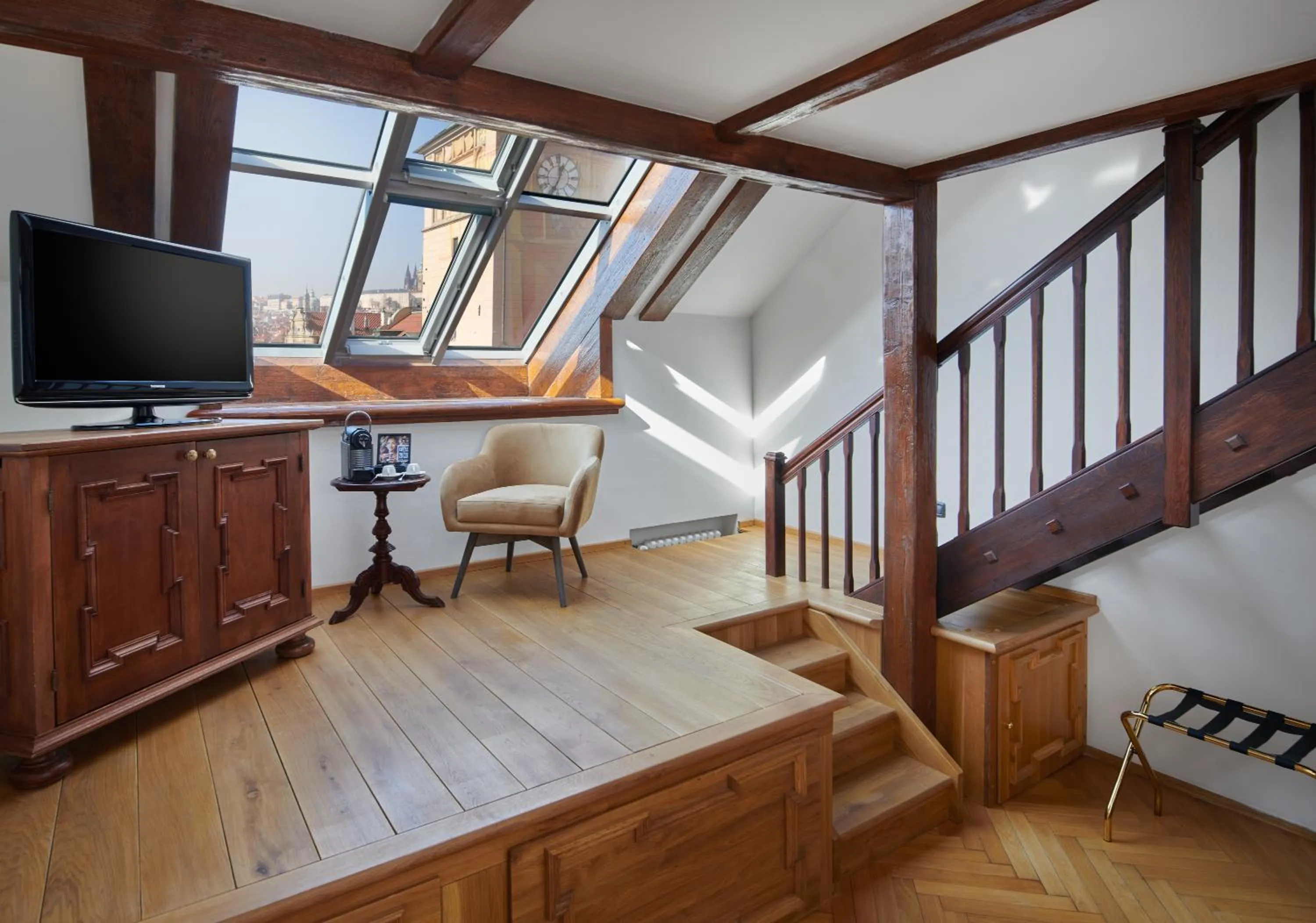 Living room in Charles Bridge Palace
