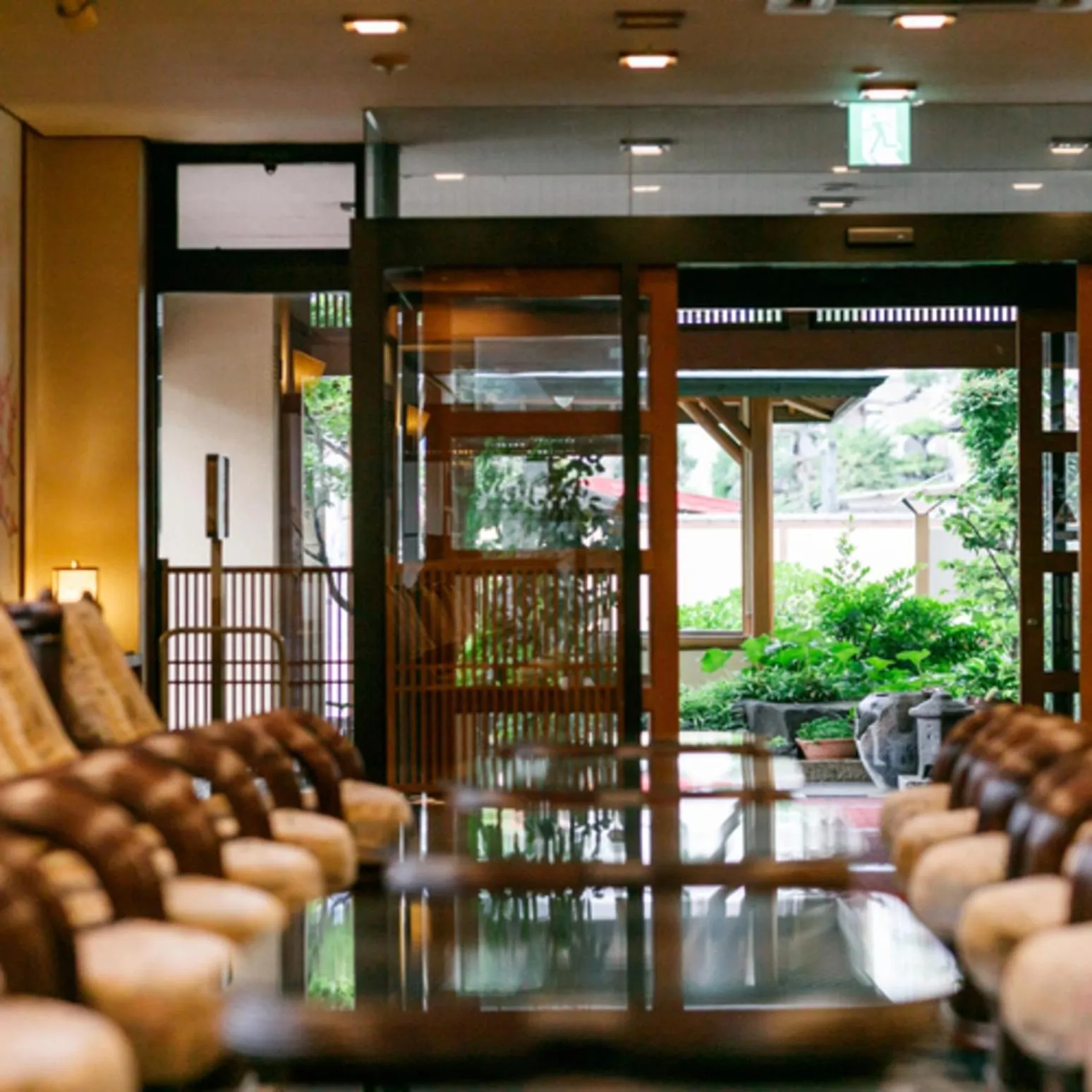Lobby or reception in Umemura Ryokan Uguisutei