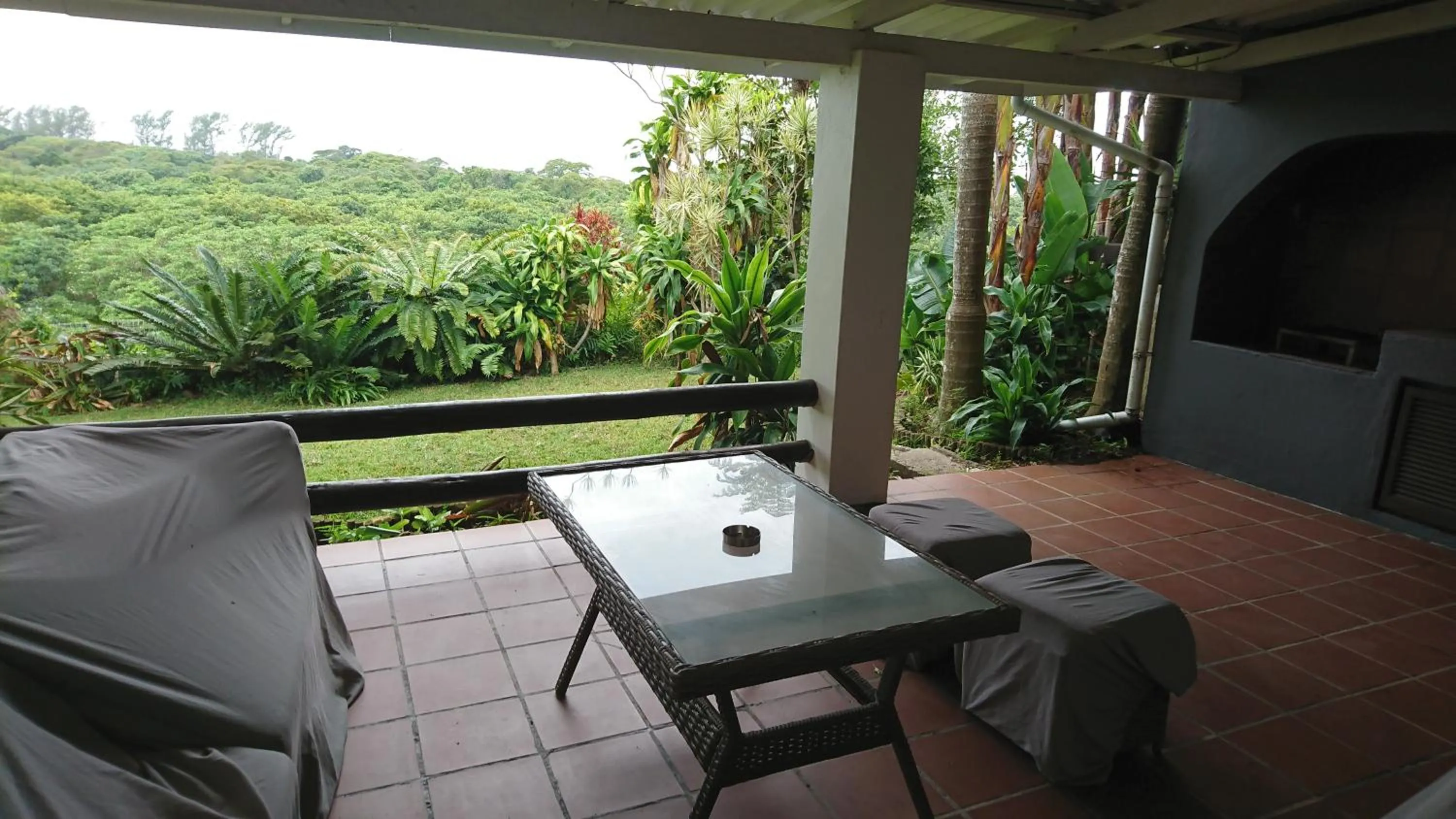 Balcony/Terrace in St Lucia Eco Lodge