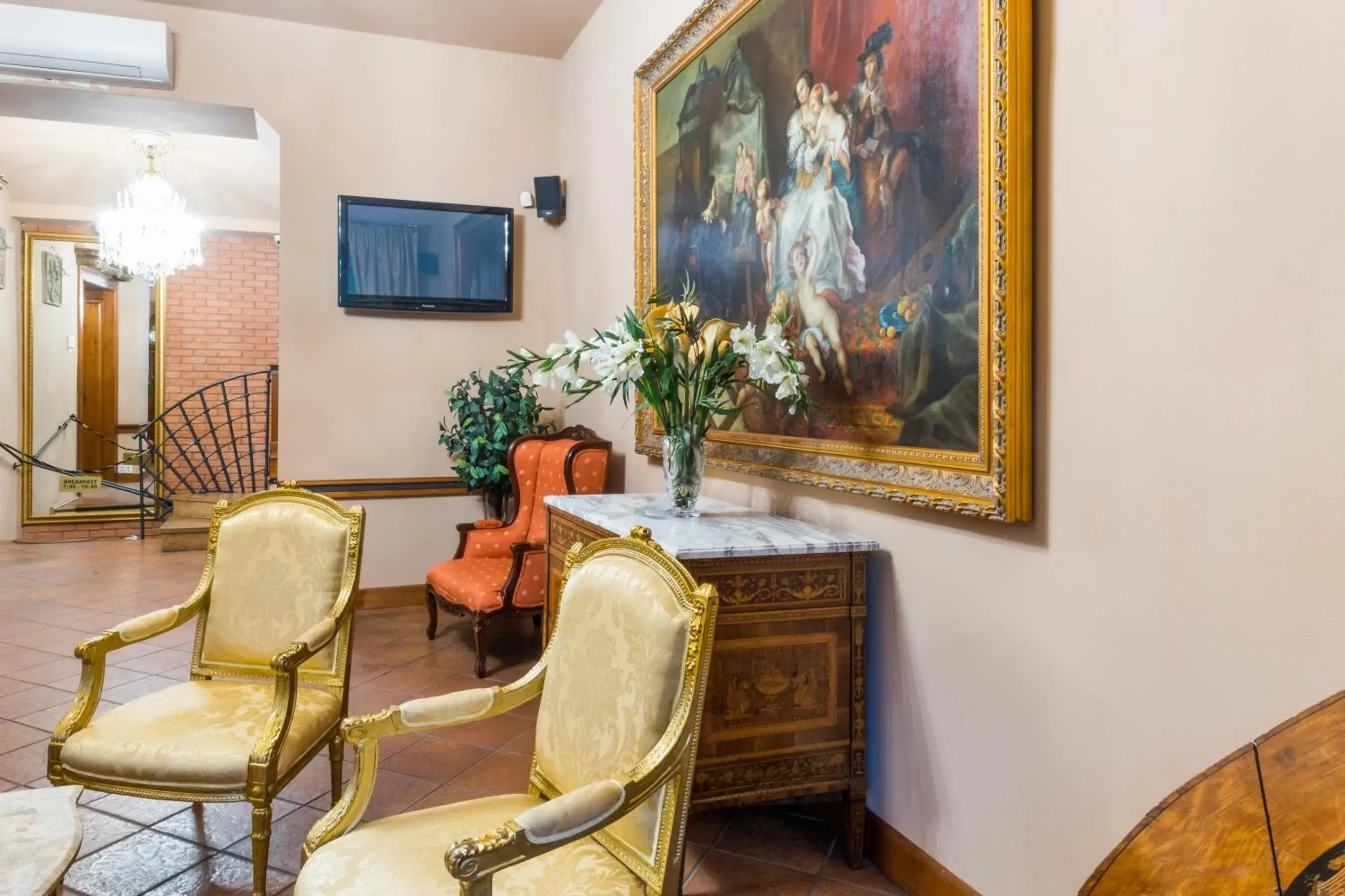 Lobby or reception, Seating Area in Residence La Fenice