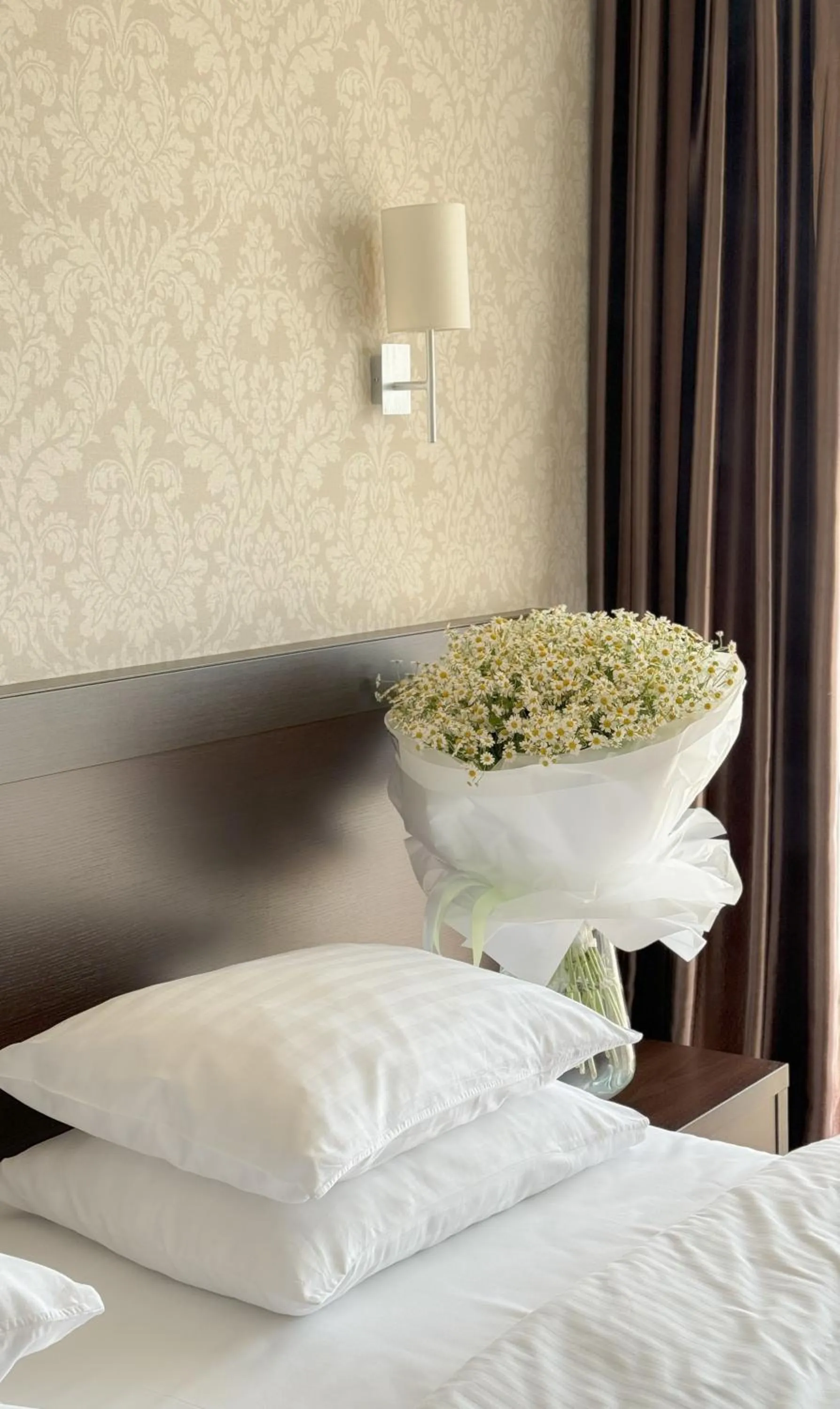 Bed in Alexandrovskiy Hotel