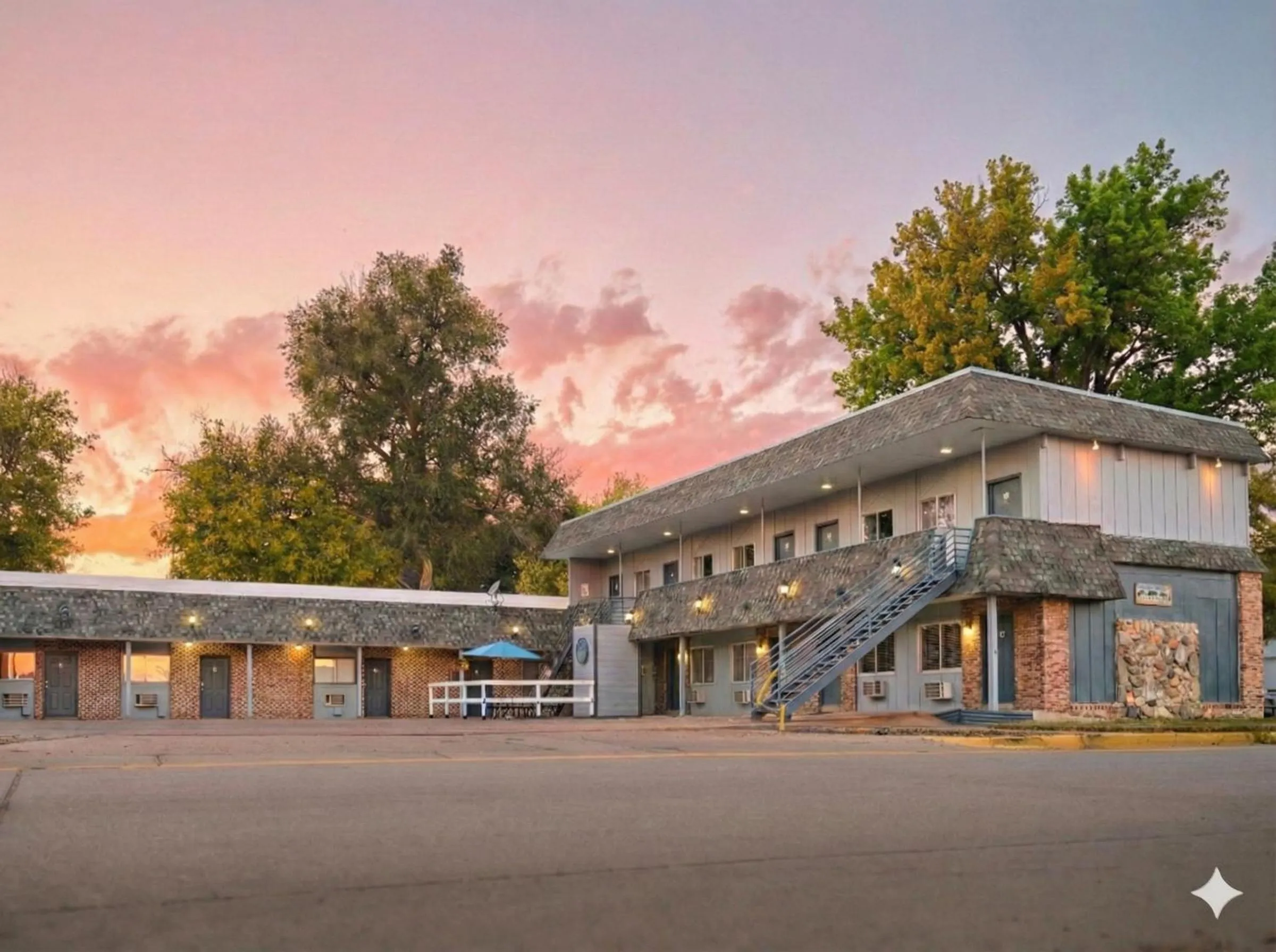 Property building in The Oakwood Inn