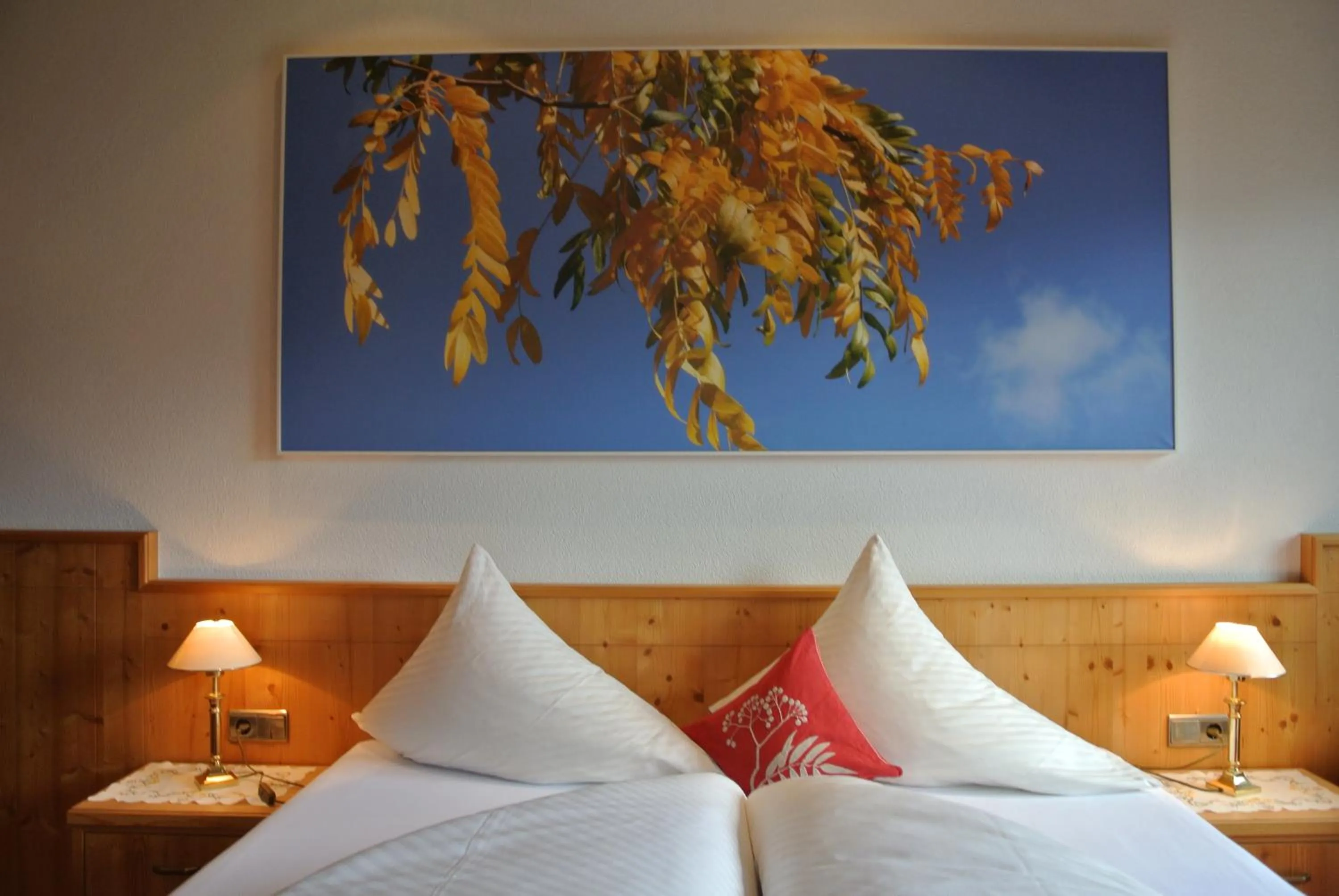 Bed in Aparthotel Gallahaus