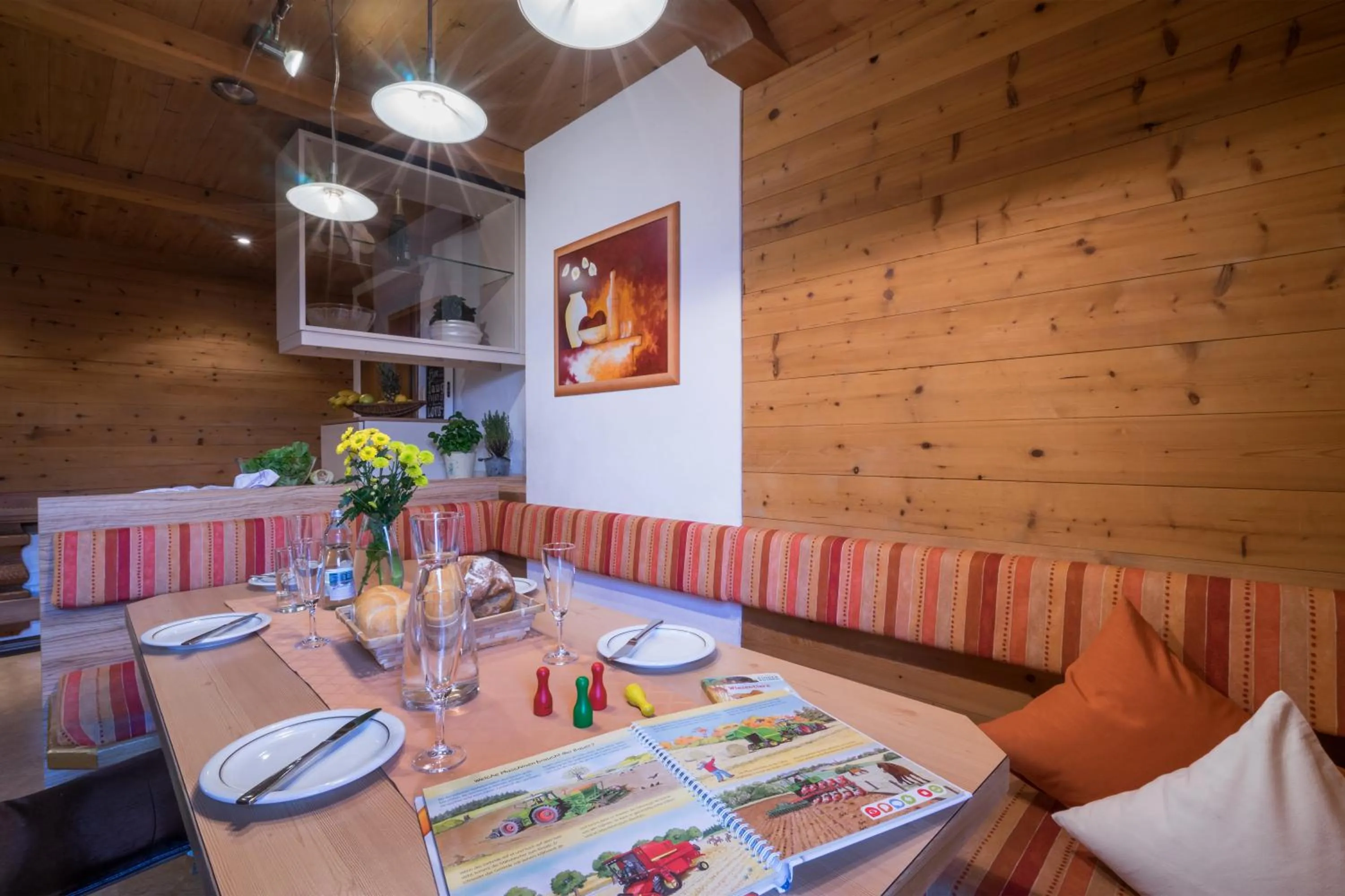 Dining area in Aparthotel Gallahaus