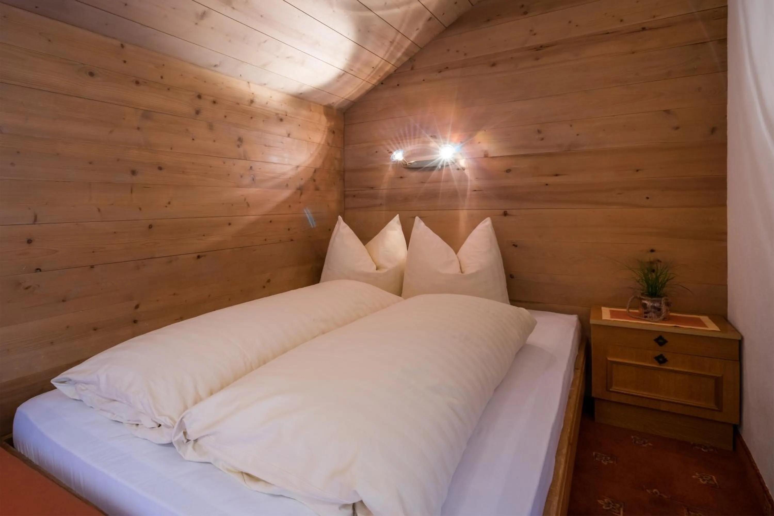 Bed in Aparthotel Gallahaus