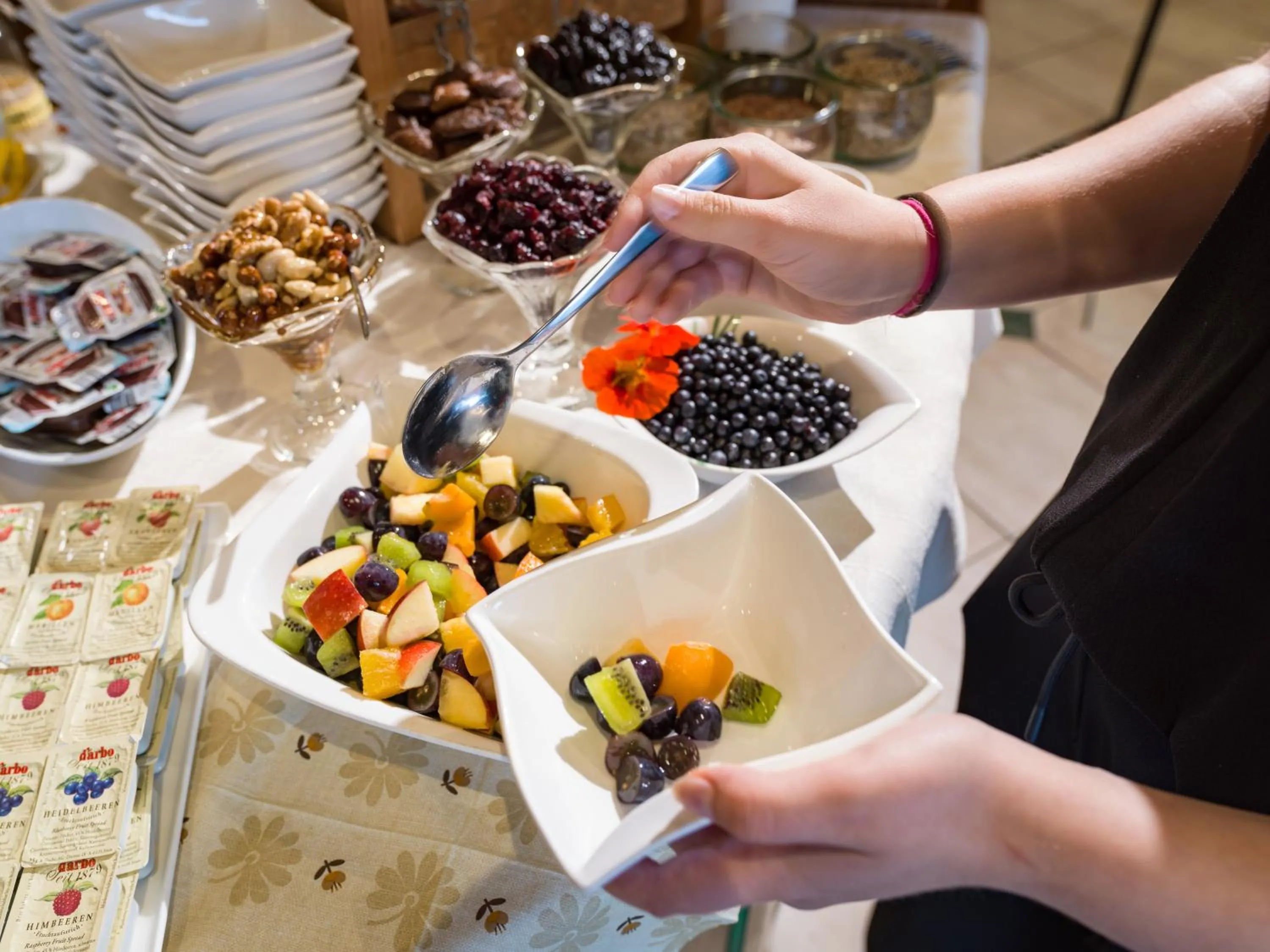 Breakfast in Aparthotel Gallahaus