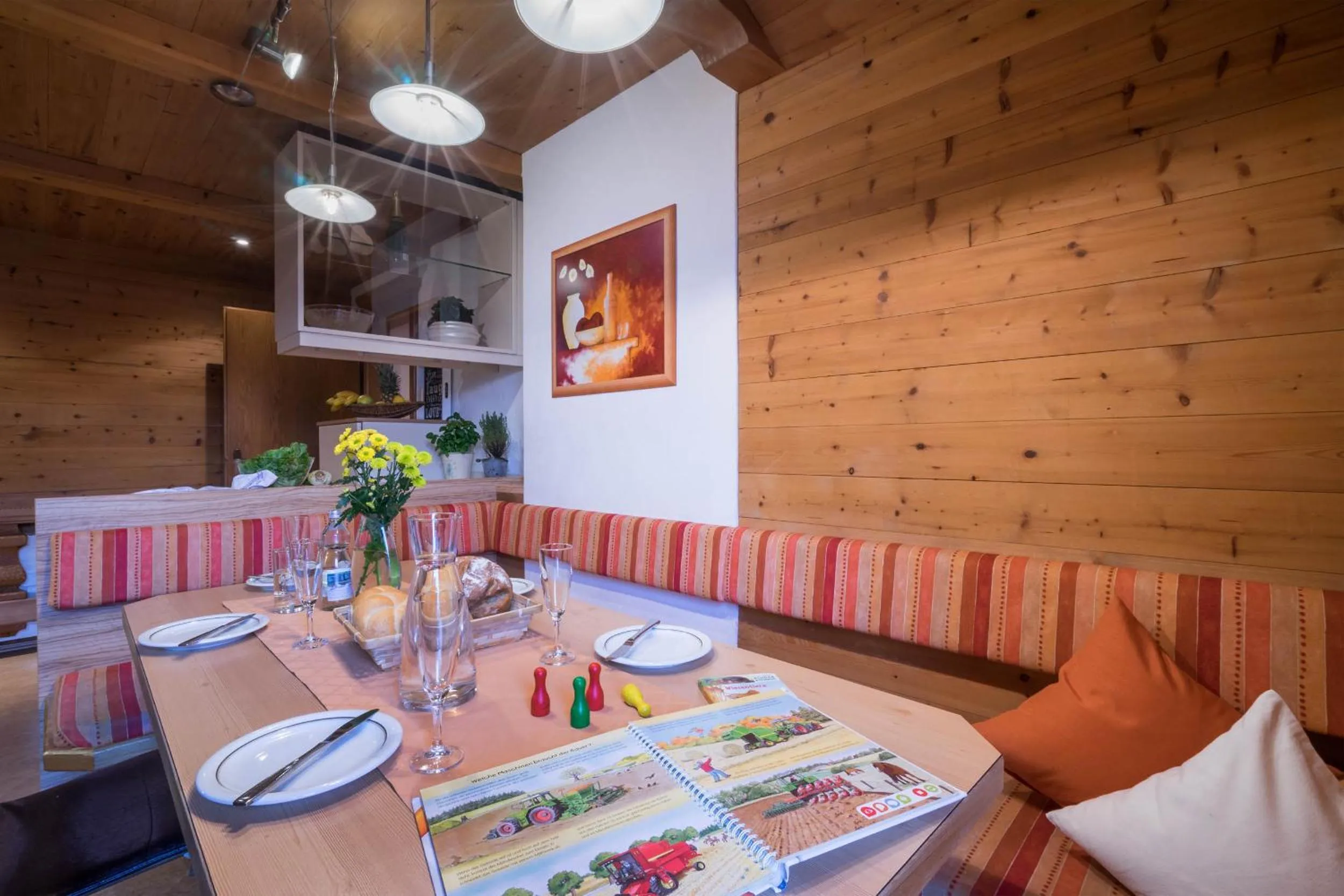 Dining area in Aparthotel Gallahaus
