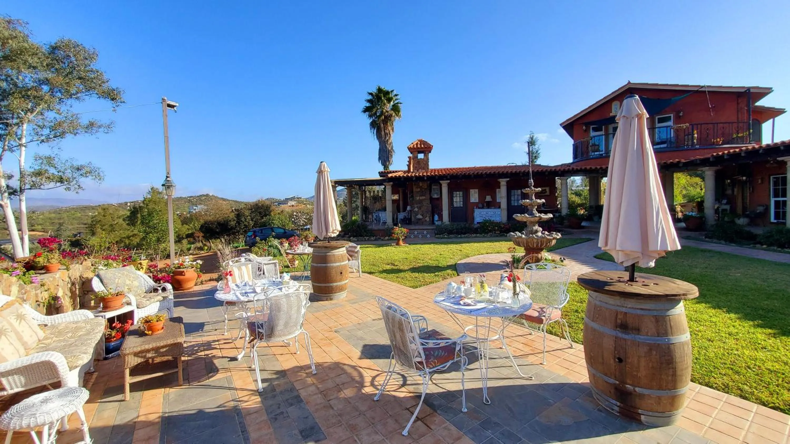 Breakfast in Viña Calabria