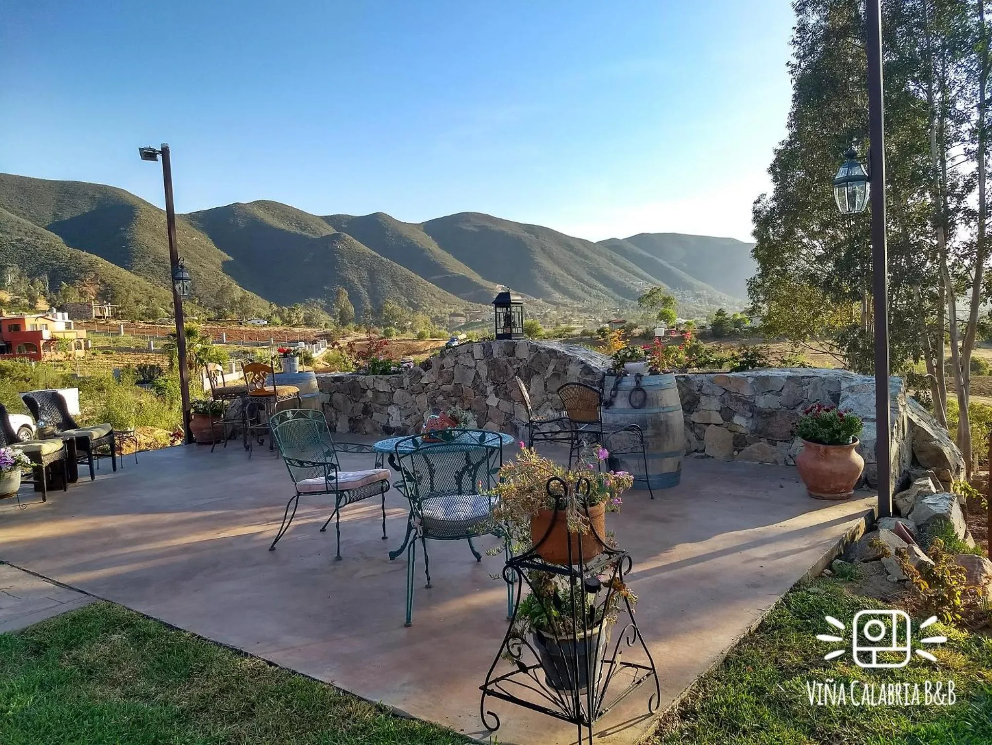 Mountain view in Viña Calabria