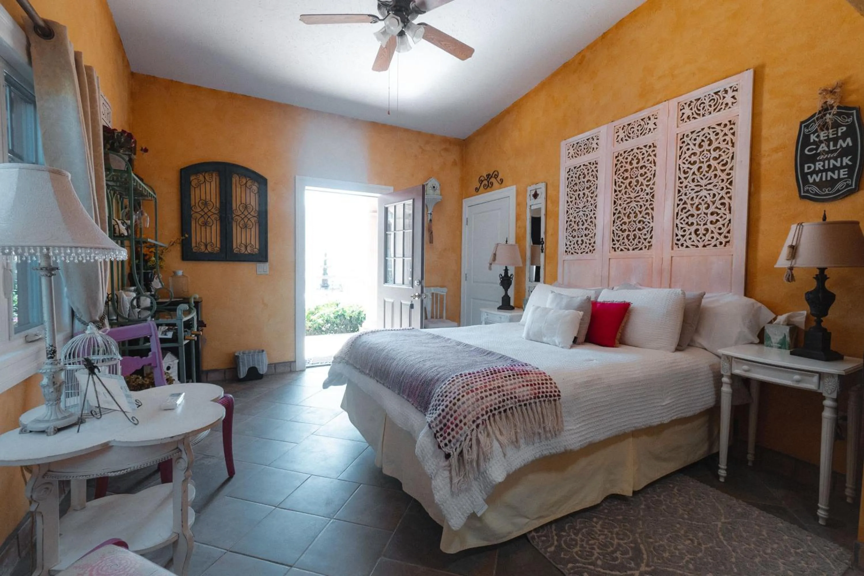 Bed in Viña Calabria