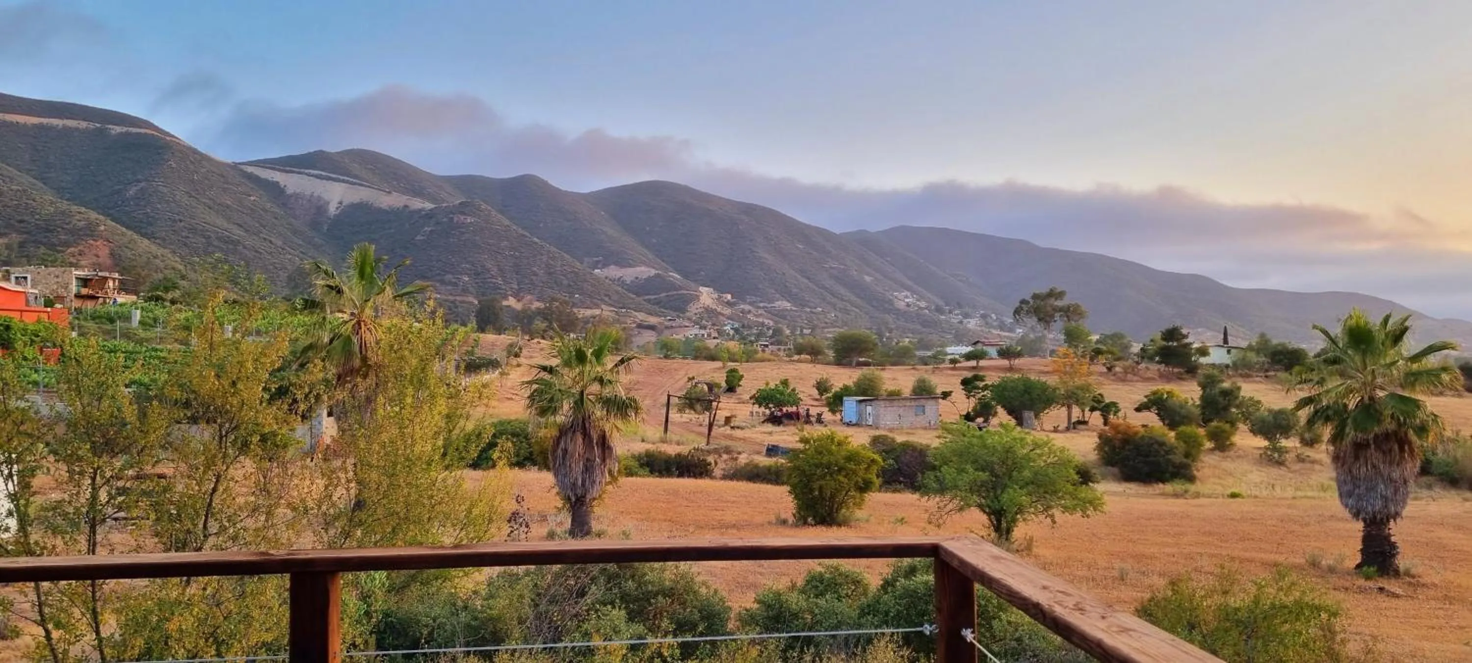 Mountain view in Viña Calabria