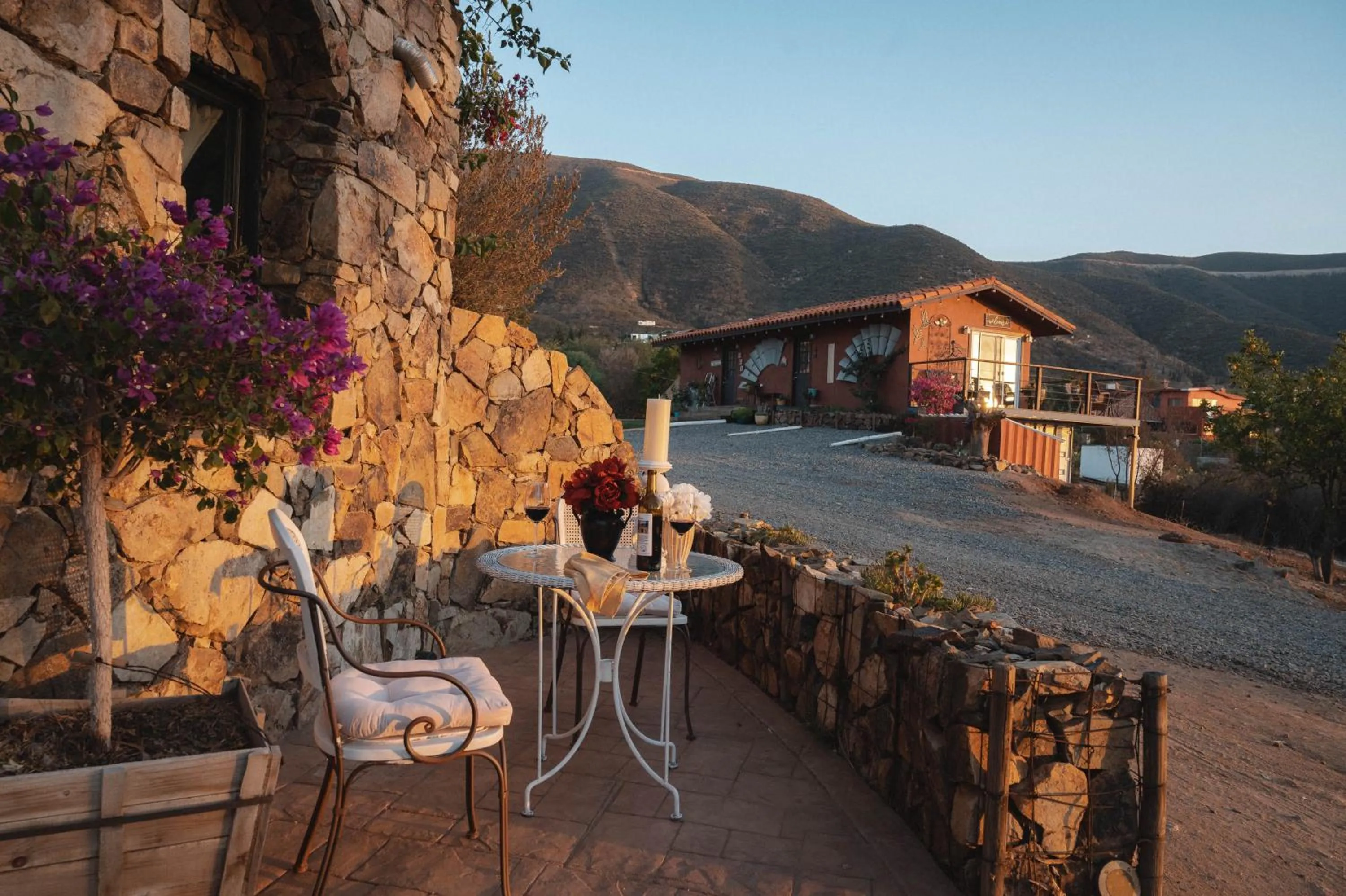 Mountain view in Viña Calabria