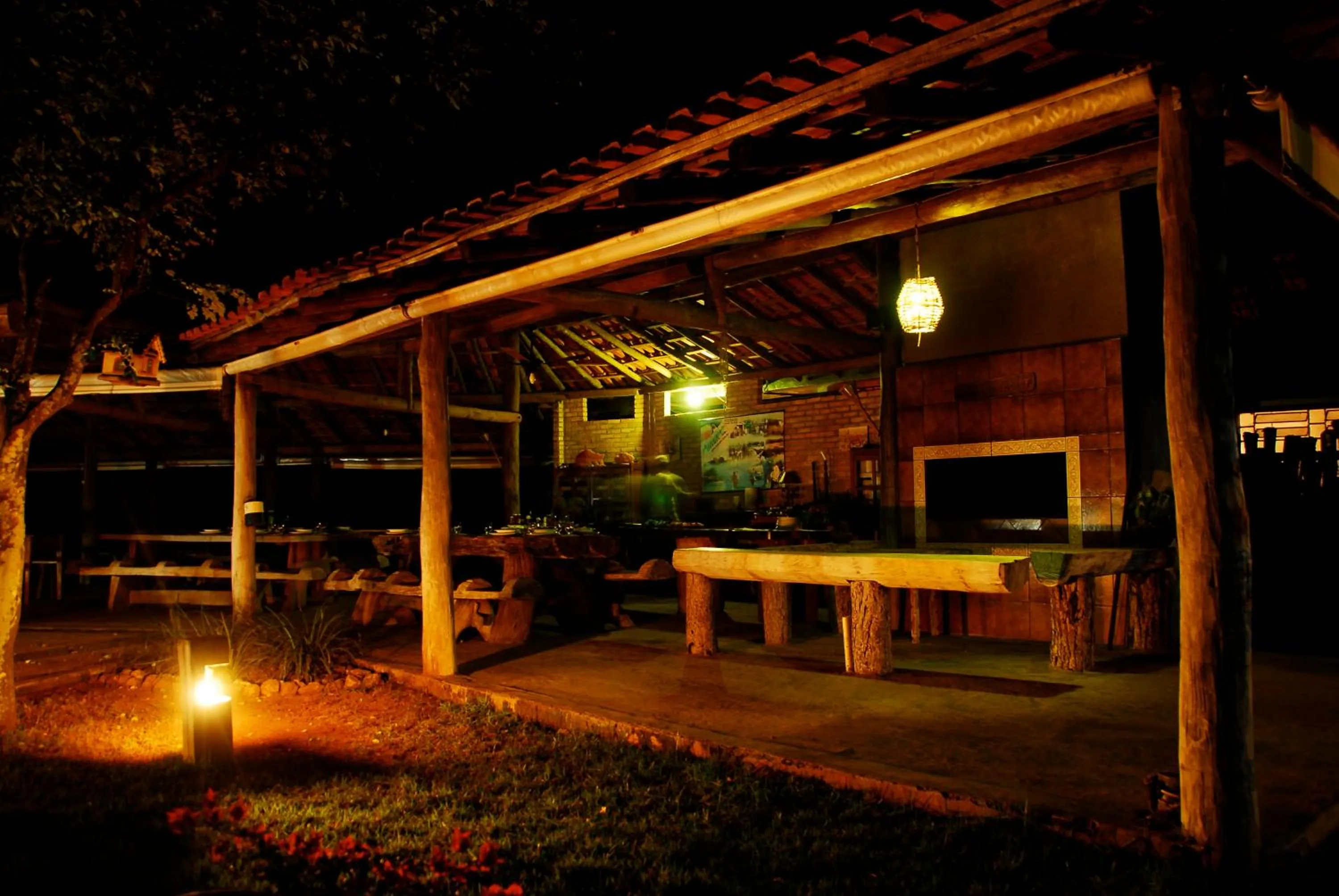Patio in Pousada Aguape