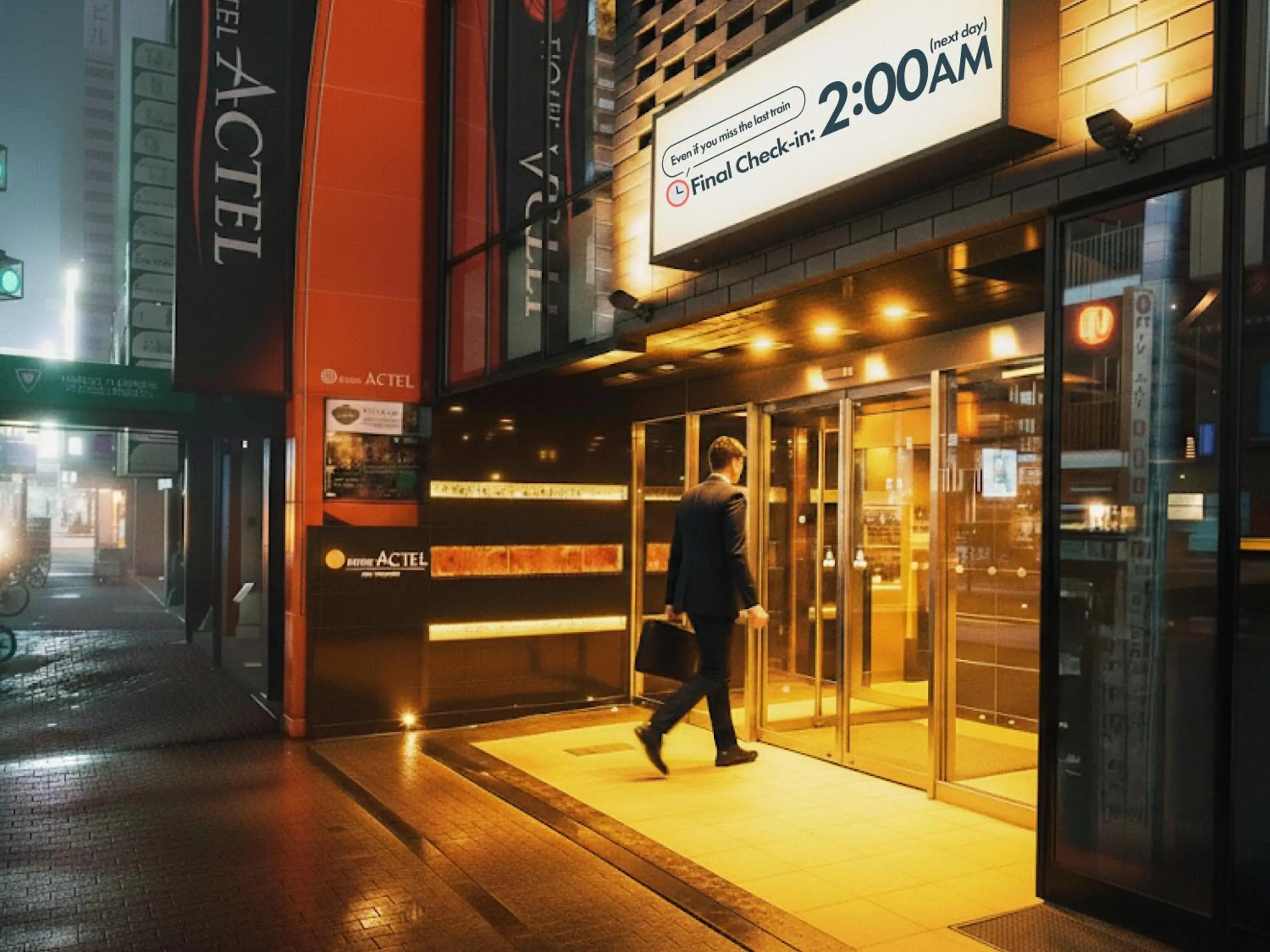 Property building in Hotel Actel Nagoya Nishiki Property building in Hotel Actel Nagoya Nishiki