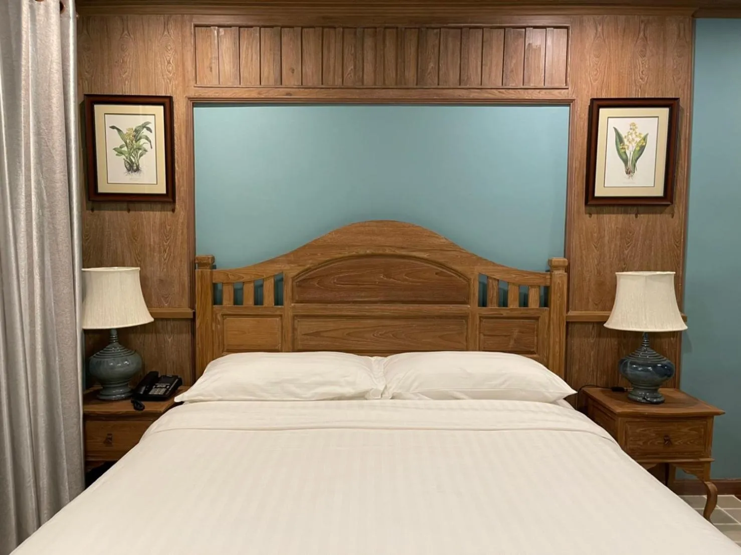 Bathroom, Bed in Rich Garden House Hotel