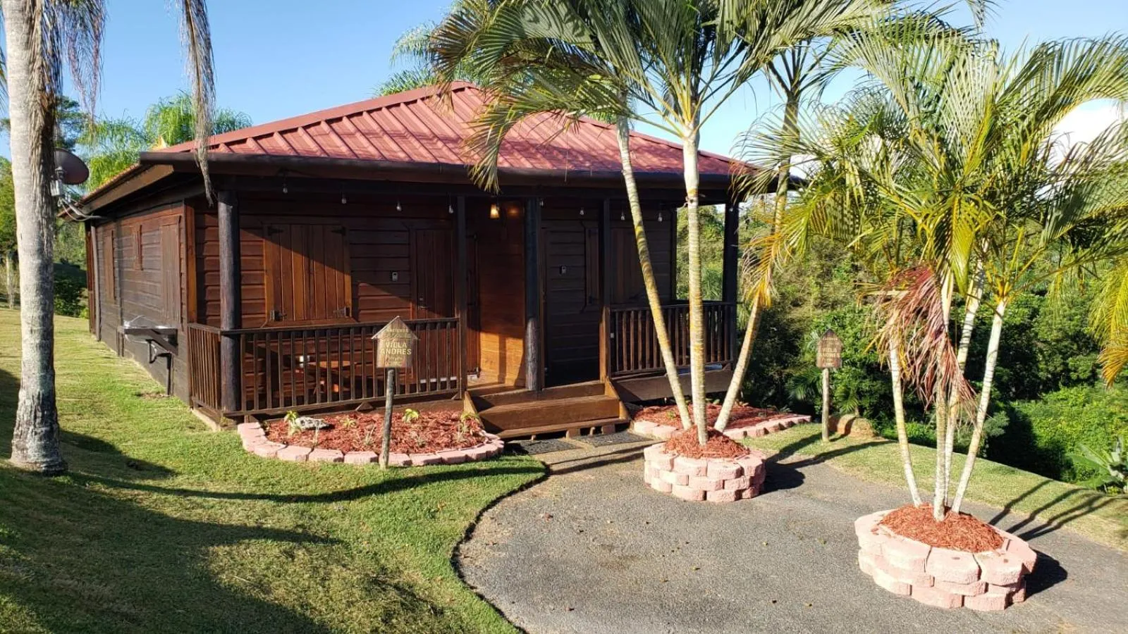Garden in Hacienda el Jibarito