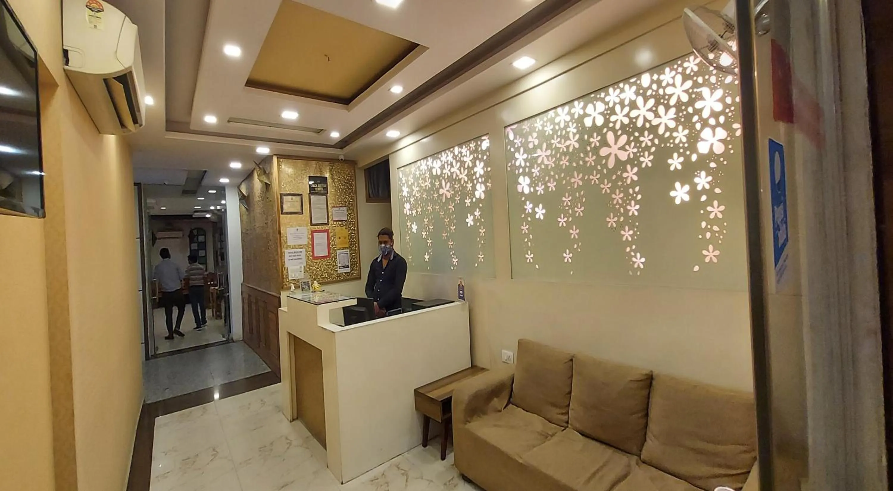 Lobby or reception in Hotel Reeve Inn