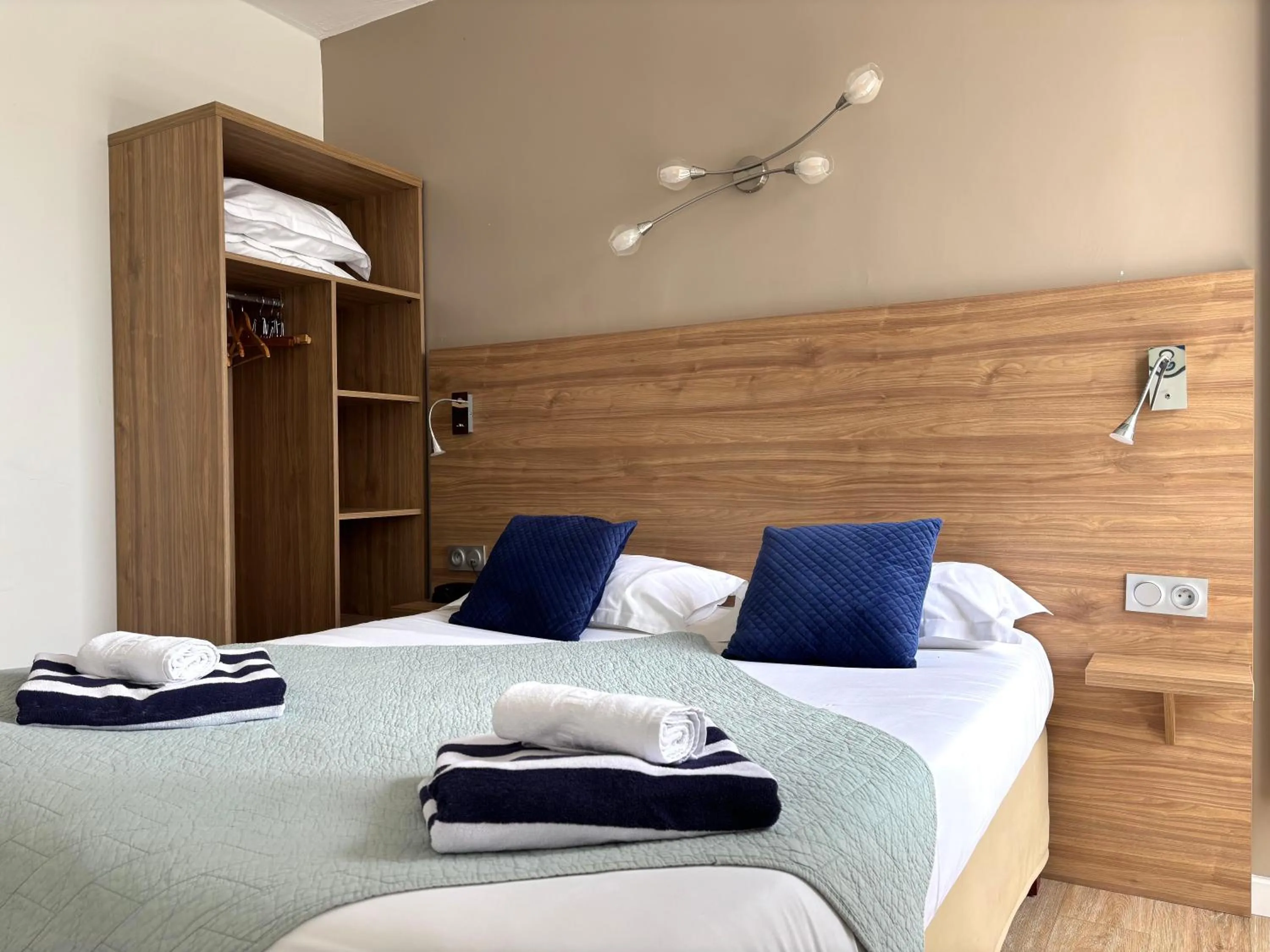 Bed in Hotel Bellevue