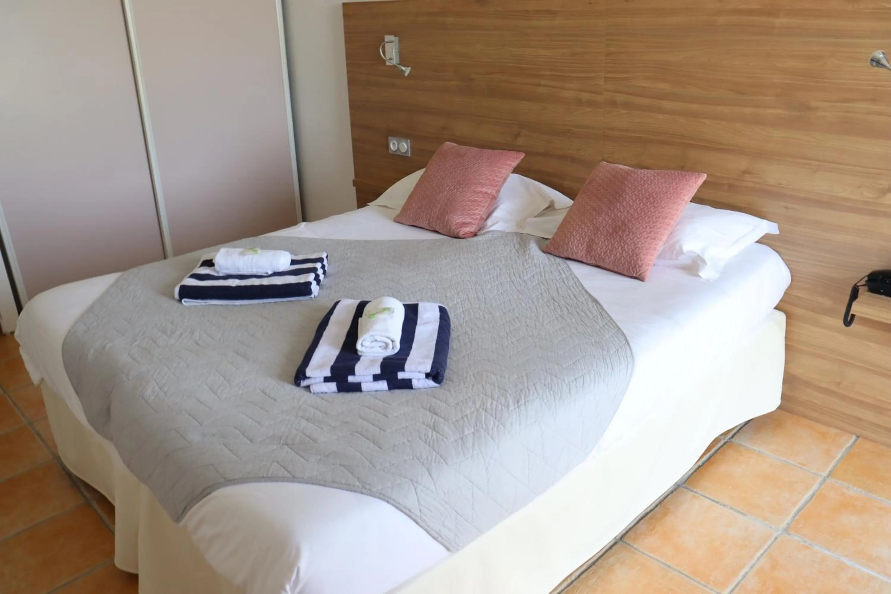 Bed in Hotel Bellevue