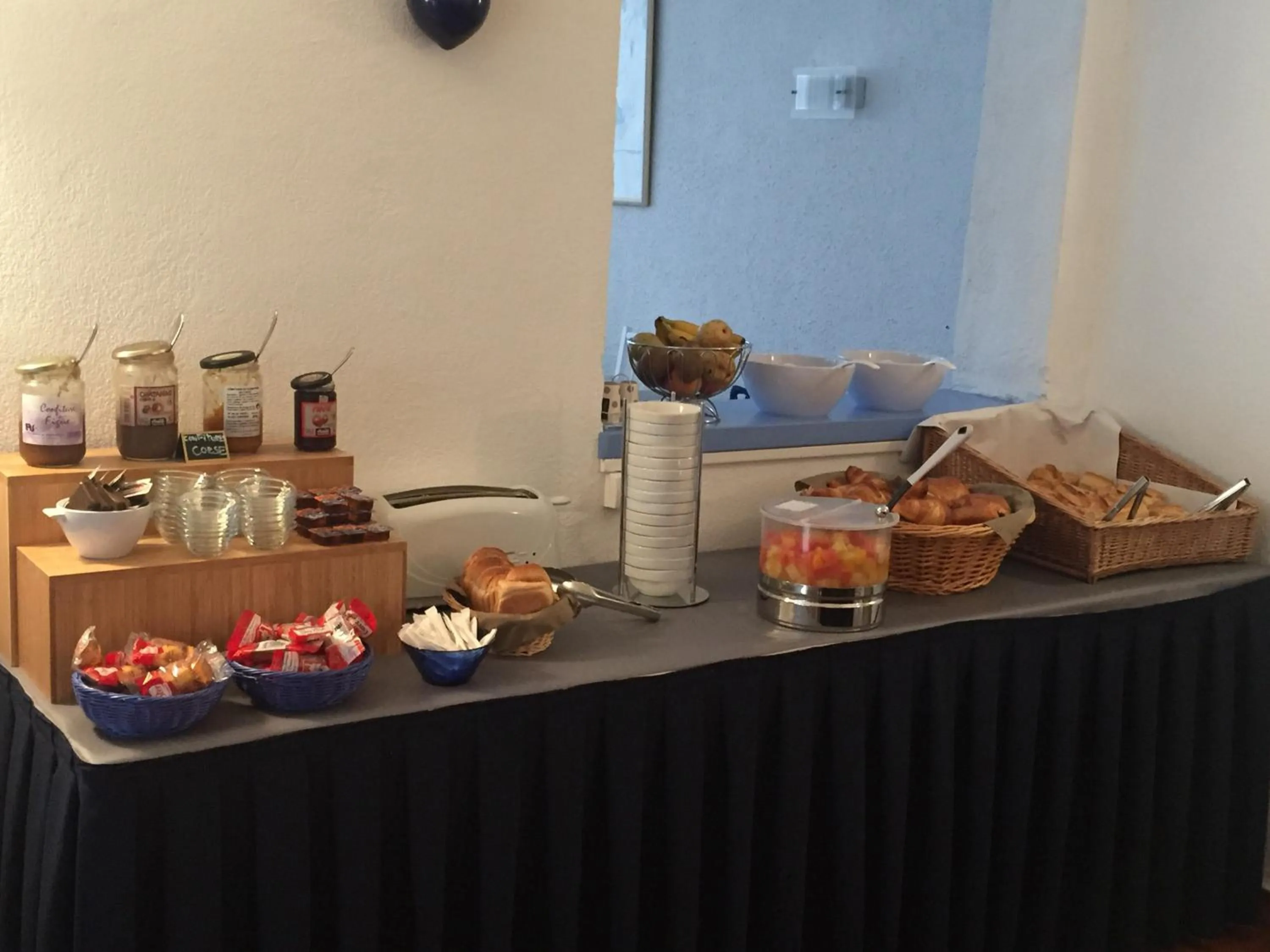 Buffet breakfast in Hotel Bellevue