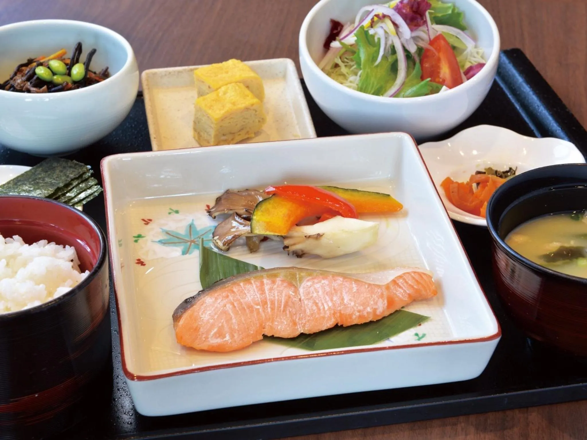 Breakfast in Hotel New Gaea Omuta Garden