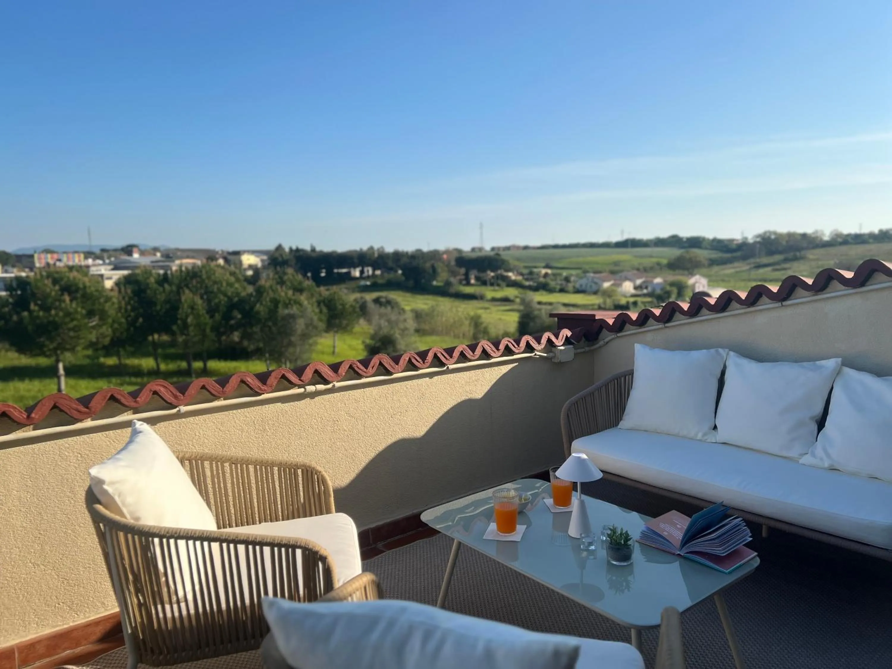 Balcony/Terrace in Villa Lavinia B&B