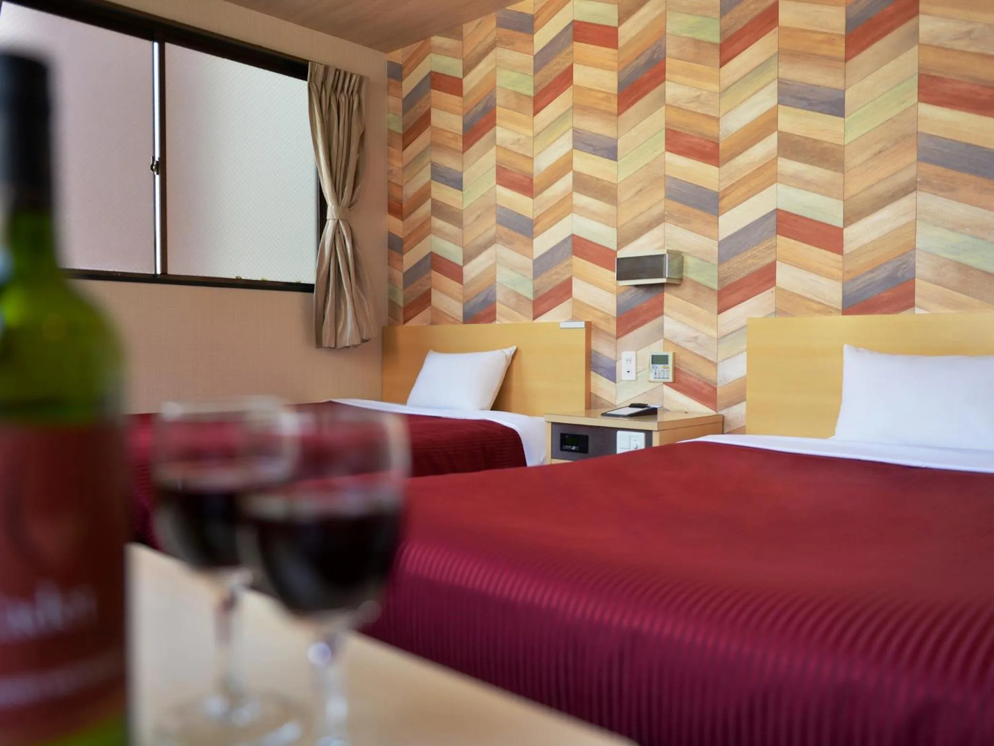 Photo of the whole room, Bed in Hotel New Gaea Yakuin