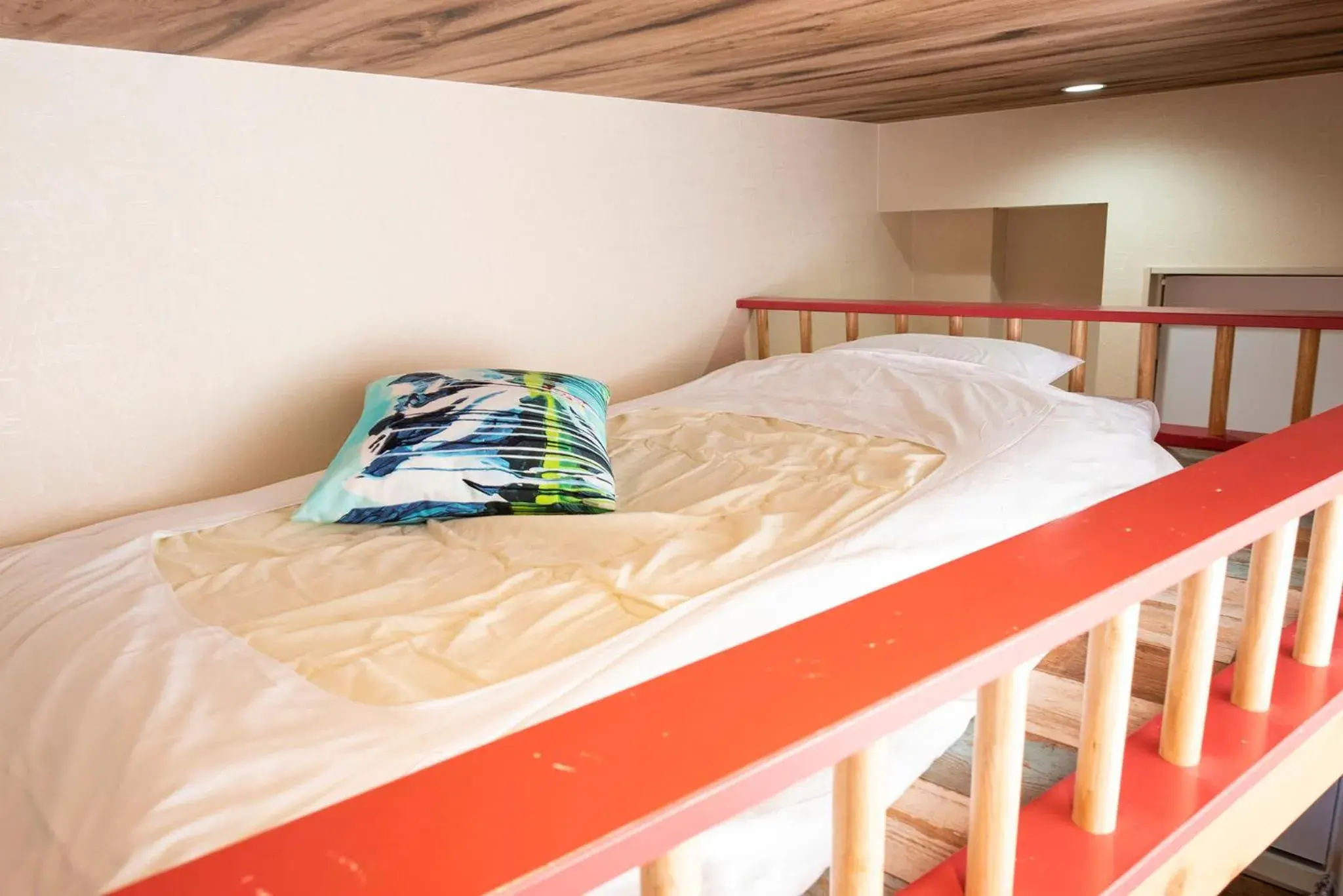 Bed in BEYOND HOTEL Takayama 2nd Bed in BEYOND HOTEL Takayama 2nd