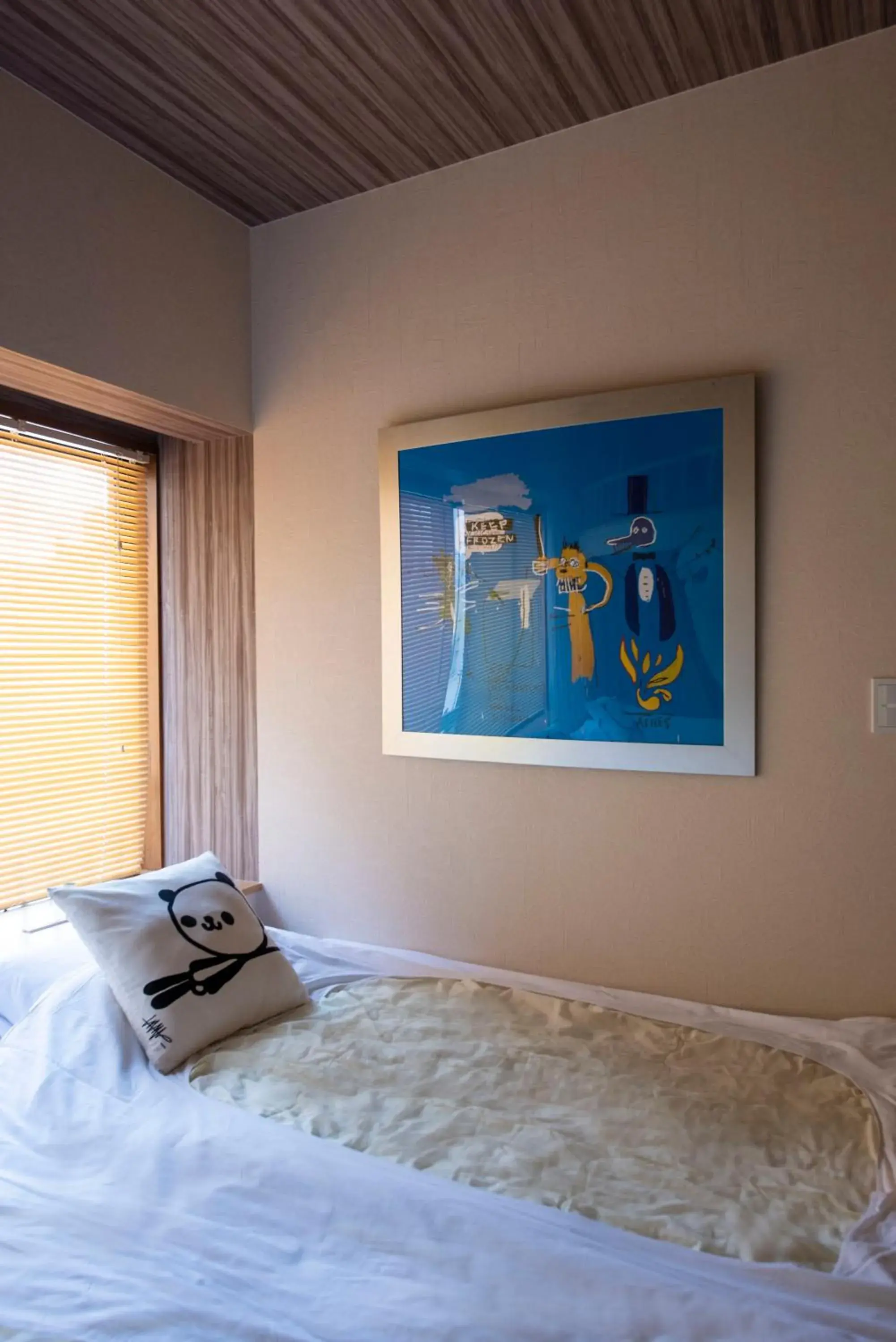 Bed in BEYOND HOTEL Takayama 2nd Bed in BEYOND HOTEL Takayama 2nd