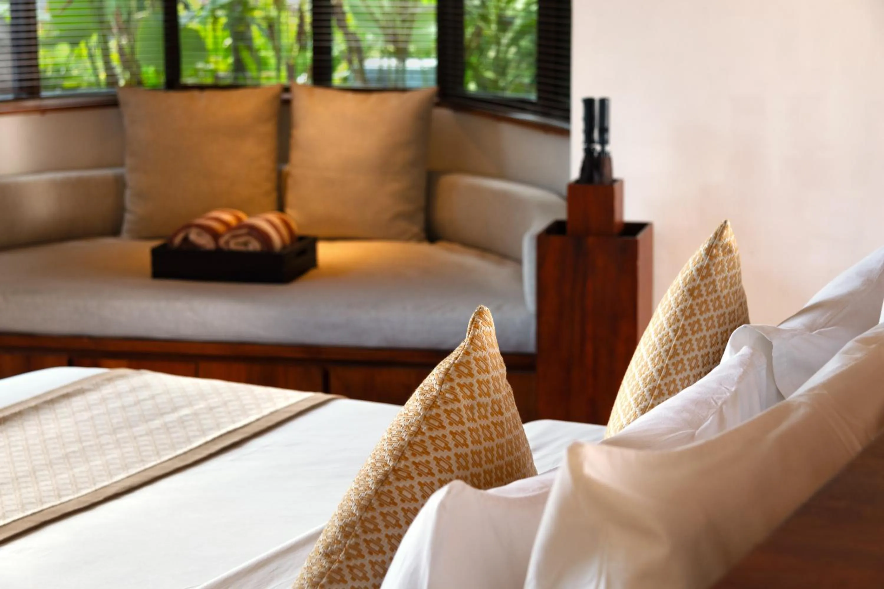 Bed in tanadewa Resort Ubud Bali by Cross Collection
