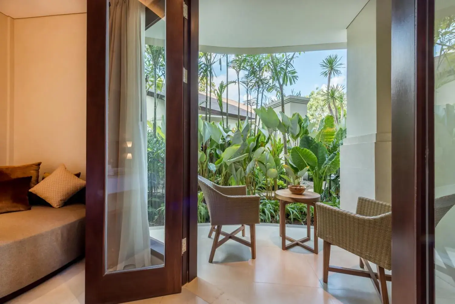 Garden view in tanadewa Resort Ubud Bali by Cross Collection Garden view in tanadewa Resort Ubud Bali by Cross Collection