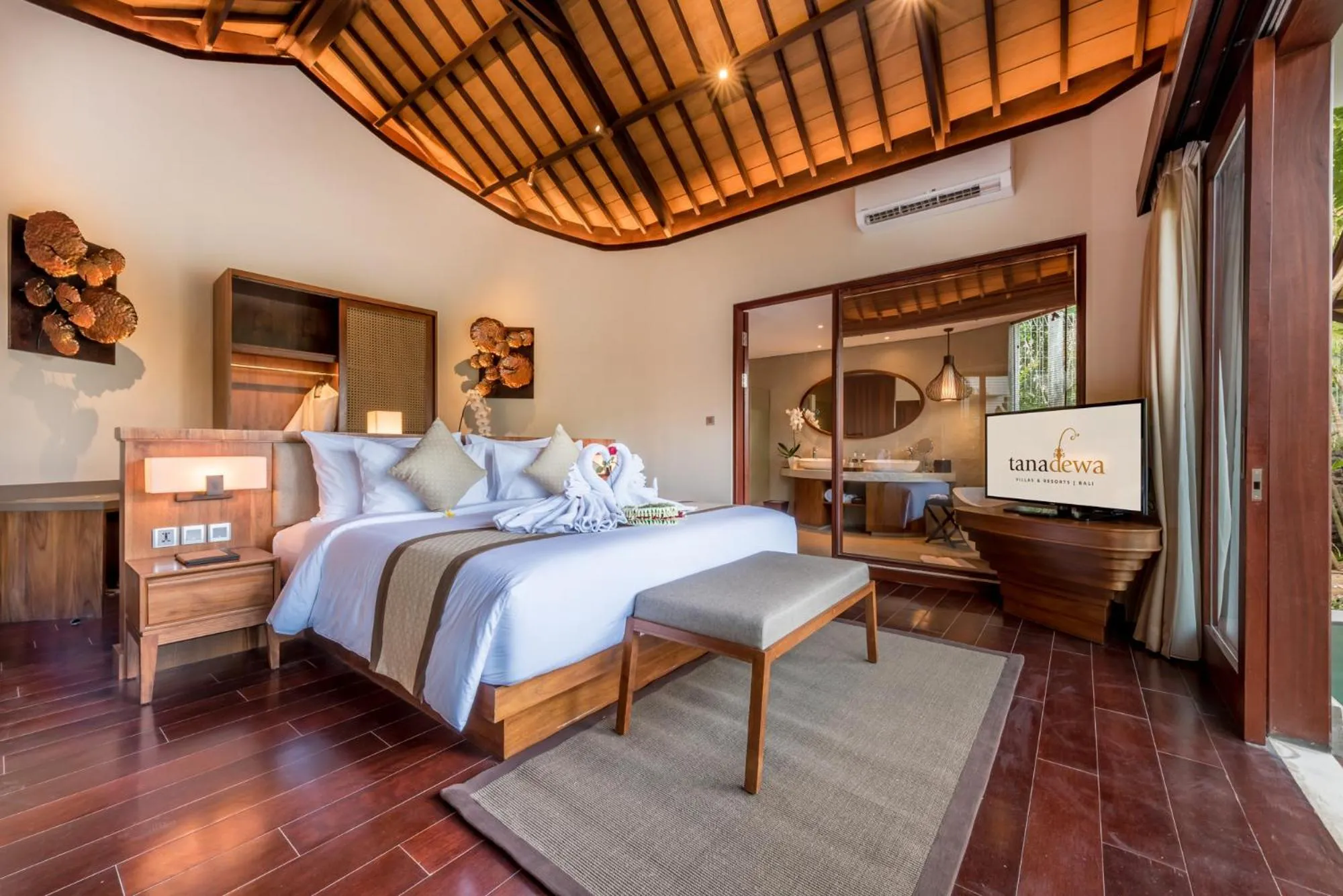Bedroom, Bed in tanadewa Resort Ubud Bali by Cross Collection