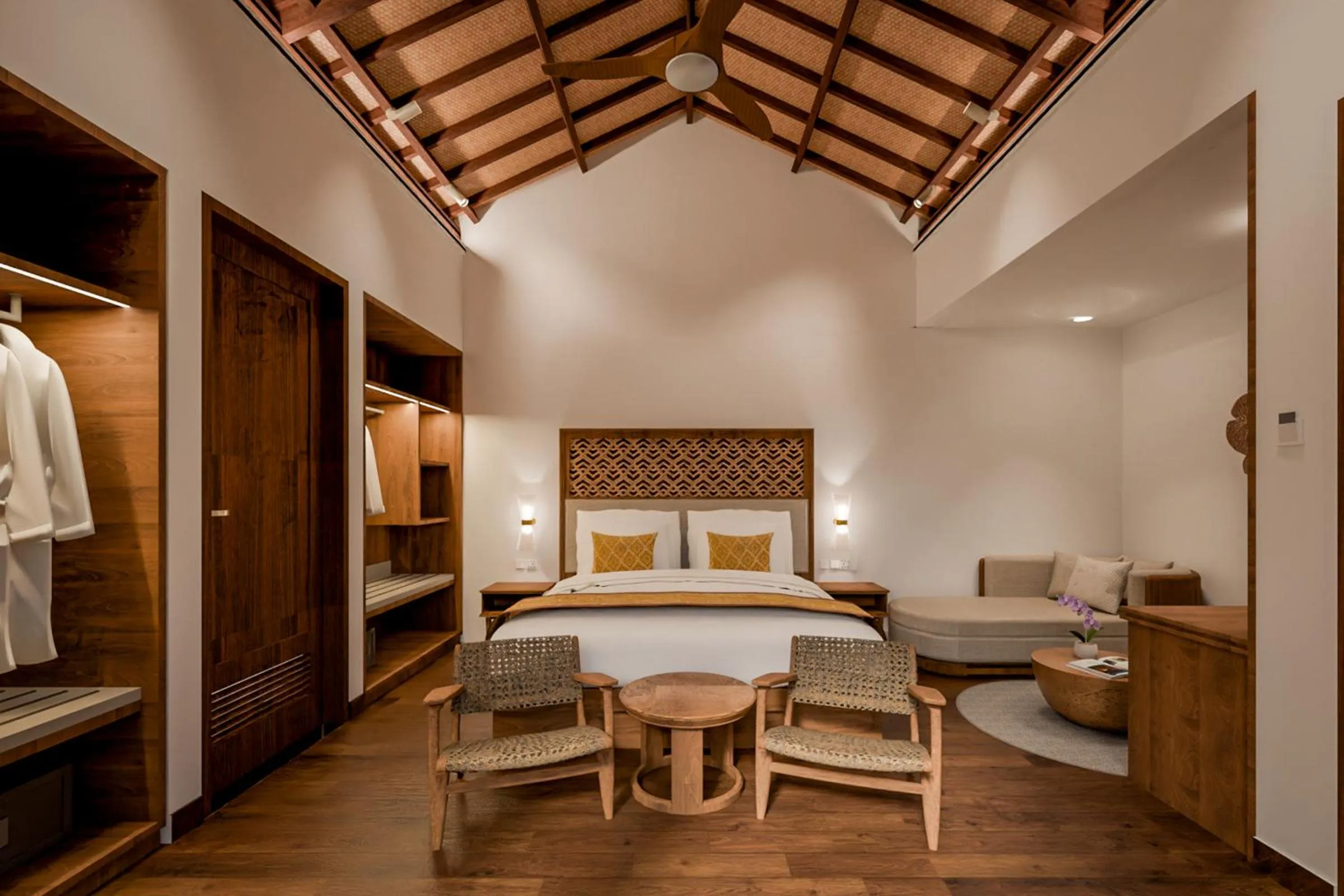 Bed in tanadewa Resort Ubud Bali by Cross Collection