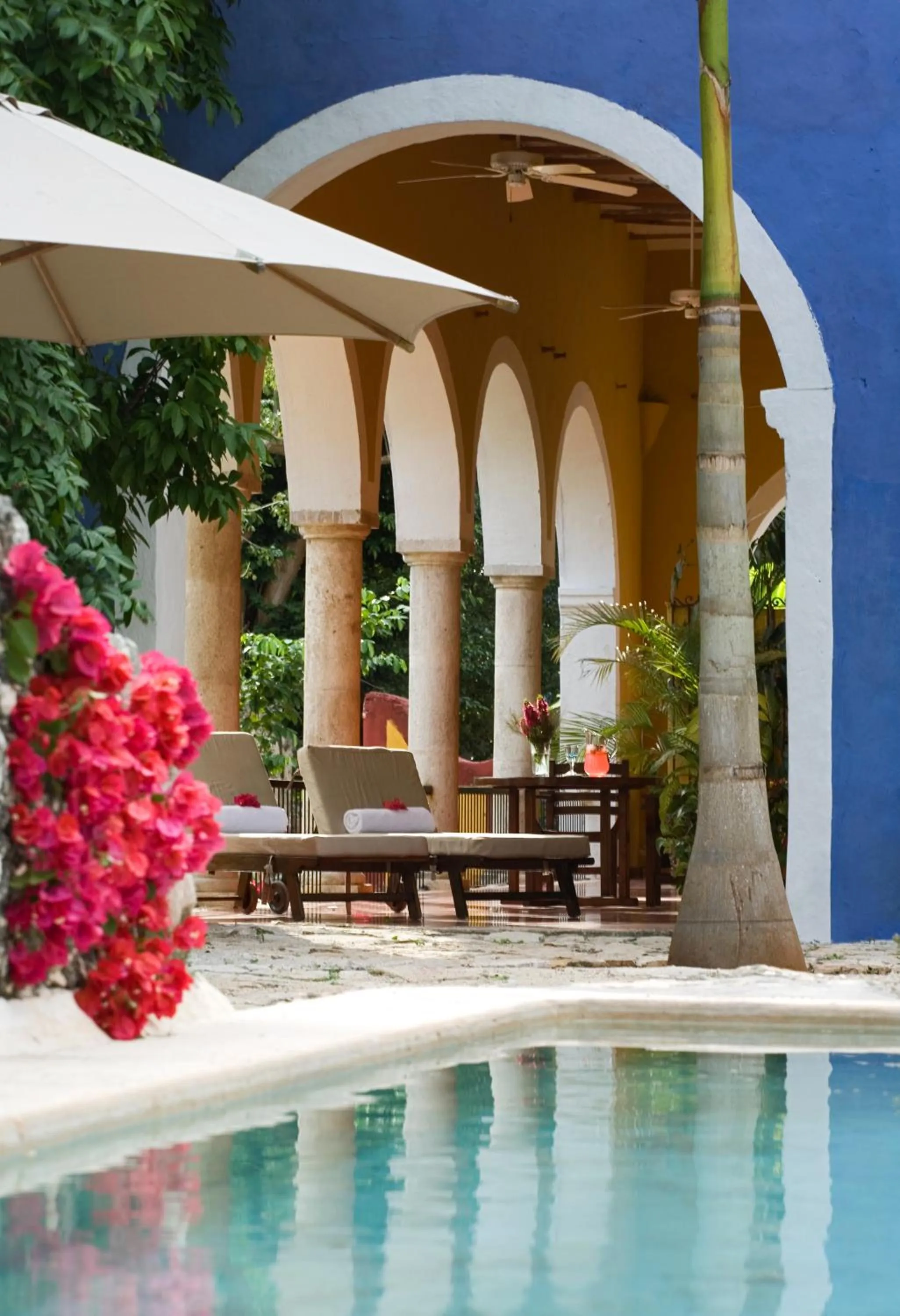 Patio in Hacienda San Jose Cholul