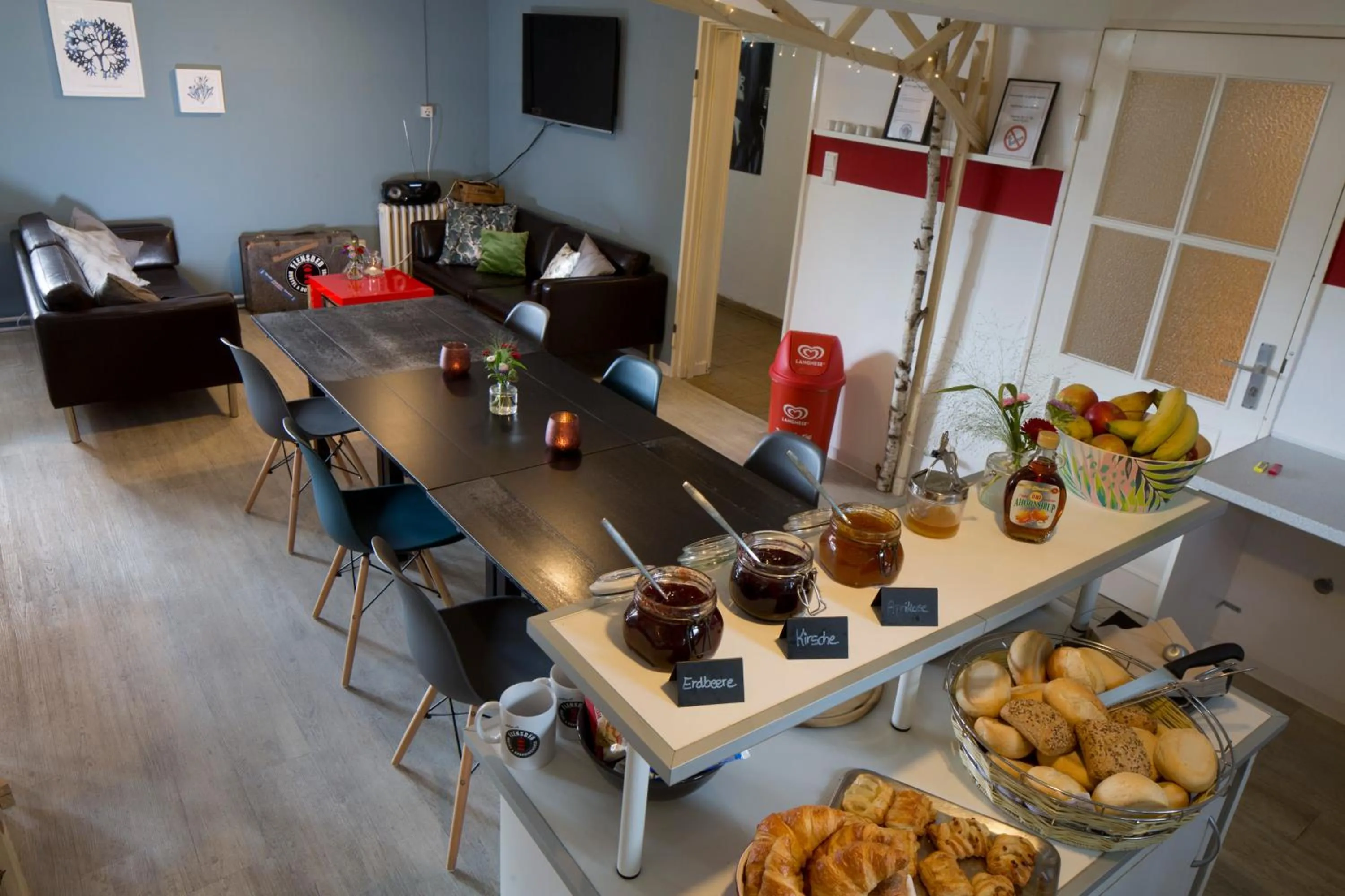 Breakfast in Flensbed Hotel & Hostel