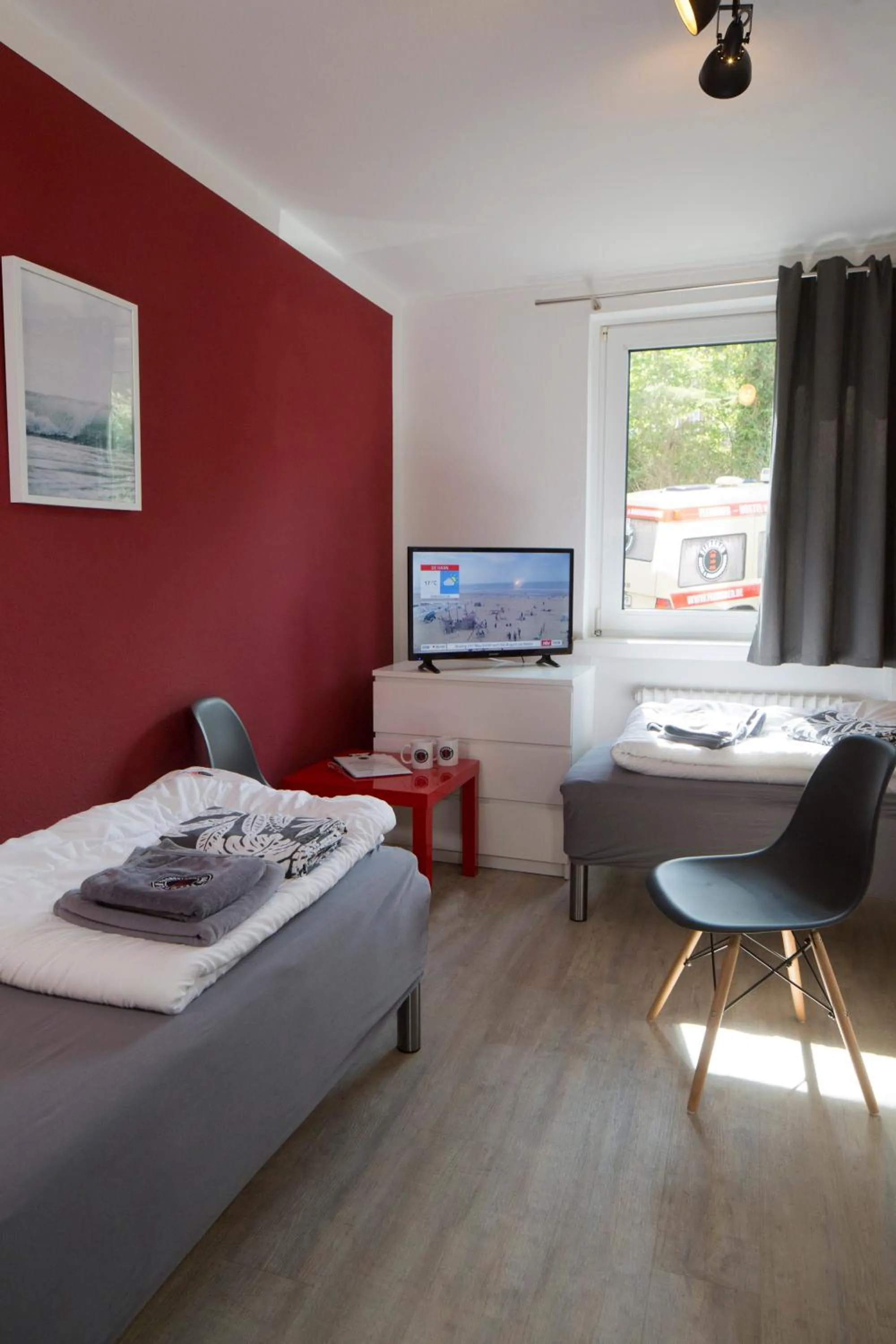 Photo of the whole room, Bed in Flensbed Hotel & Hostel