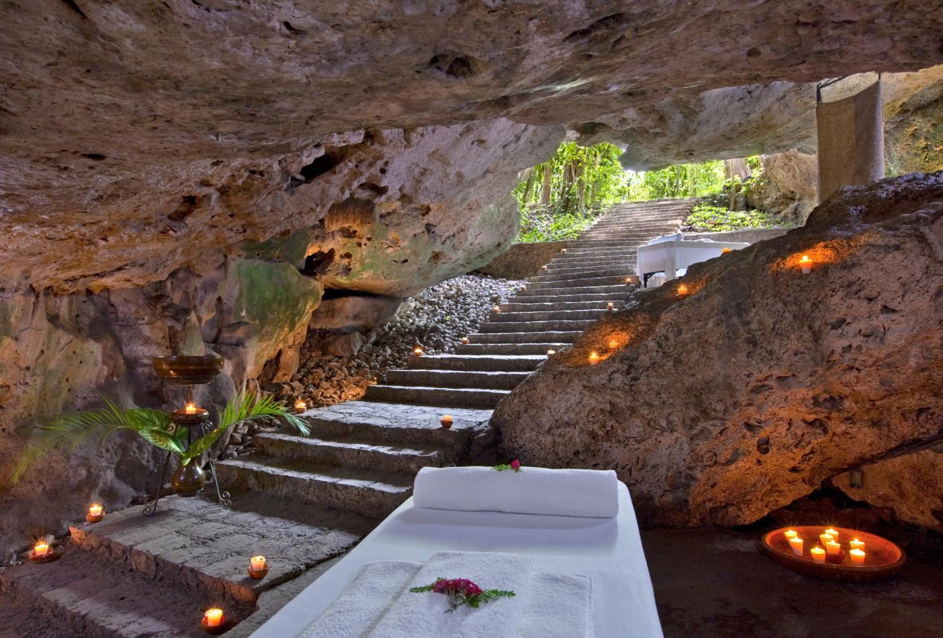 Natural landscape in Hacienda Temozon Sur